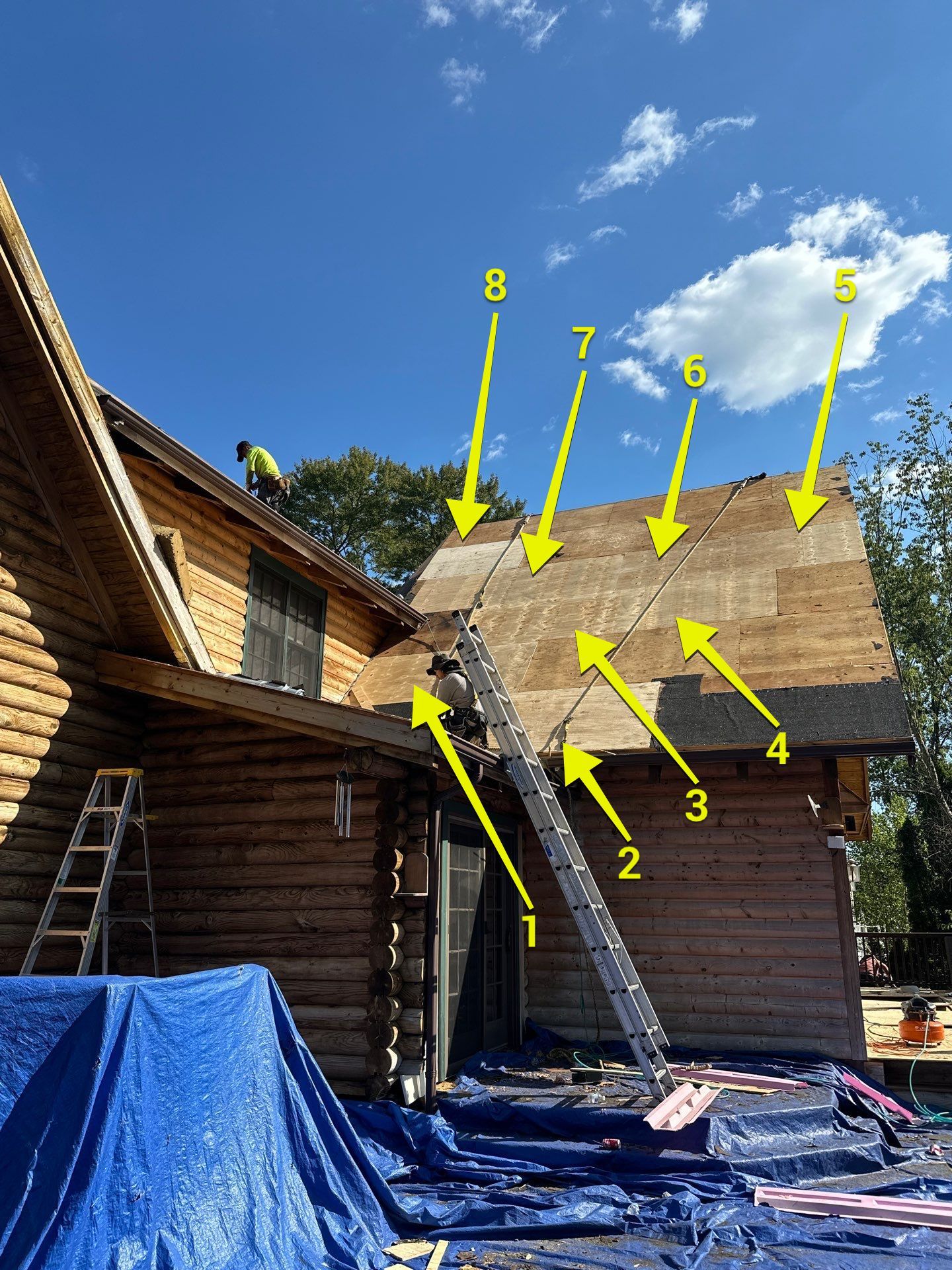 Project in Orange by Elitex Roofing