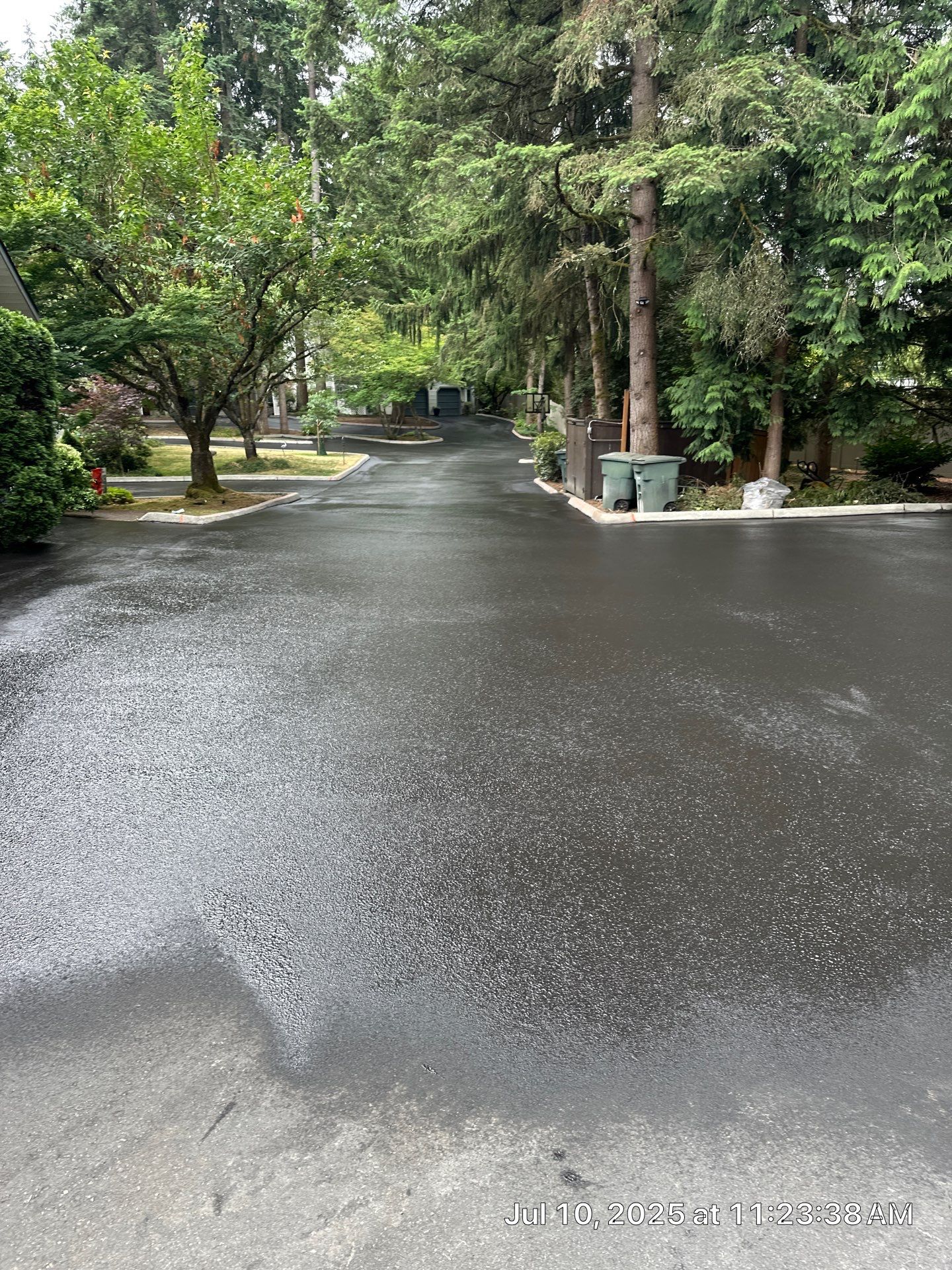 Curb Repaint | Seattle  by Jireh Asphalt & Concrete Inc 