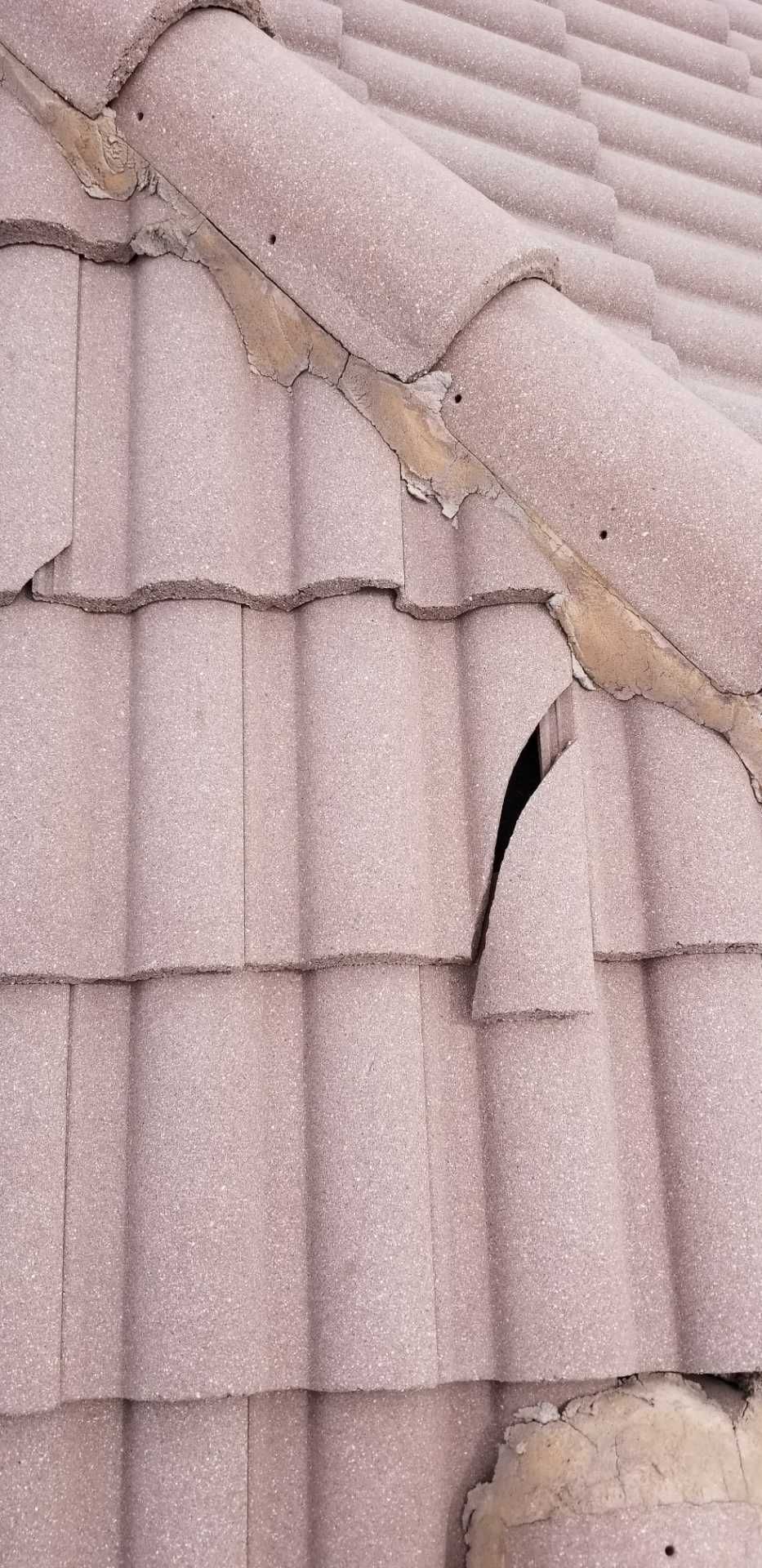 Concrete Tile Roof Repair using Concrete Roof Tile by Aastro Roofing