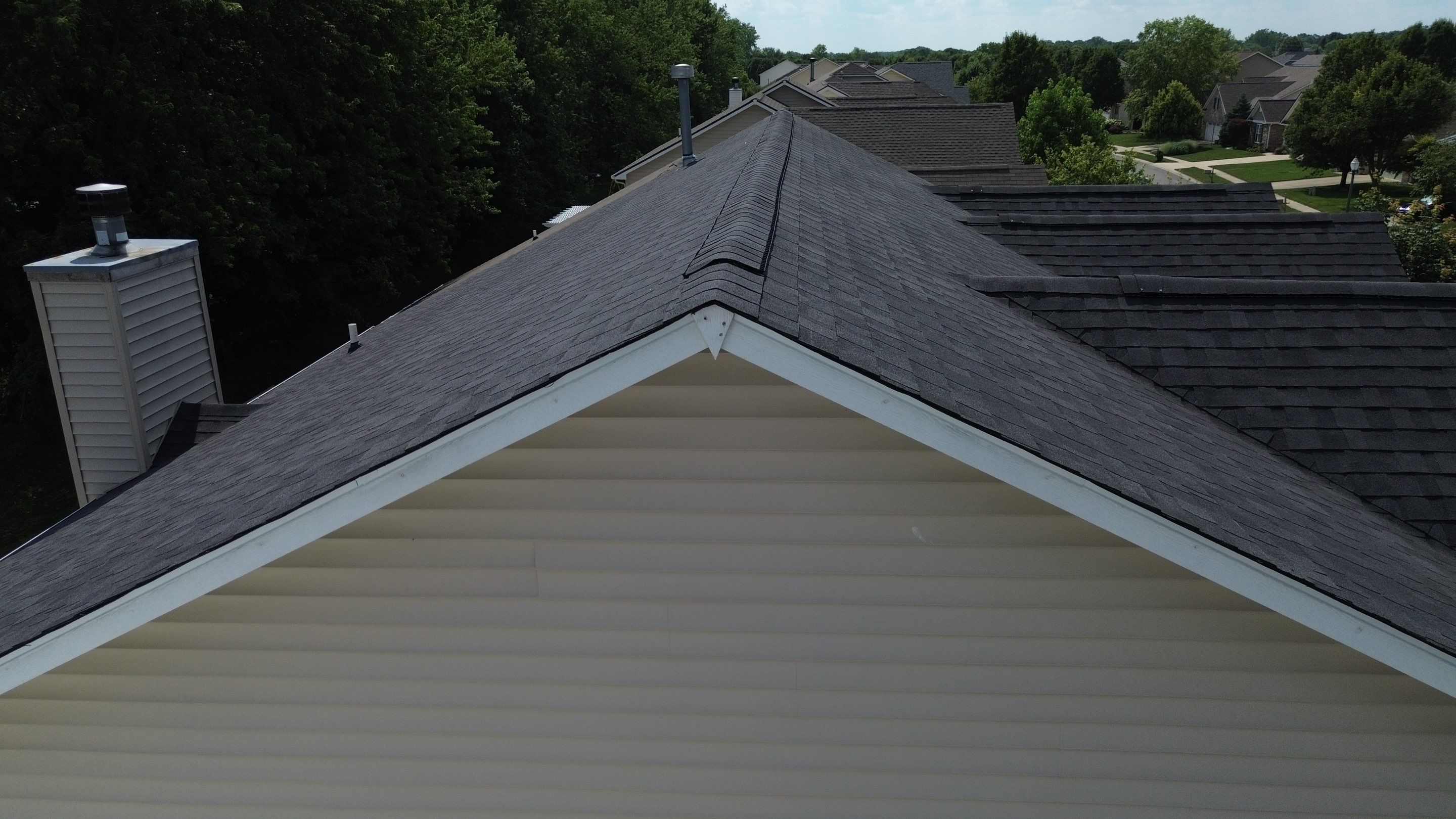 Project in Mccordsville by Moss Roofing
