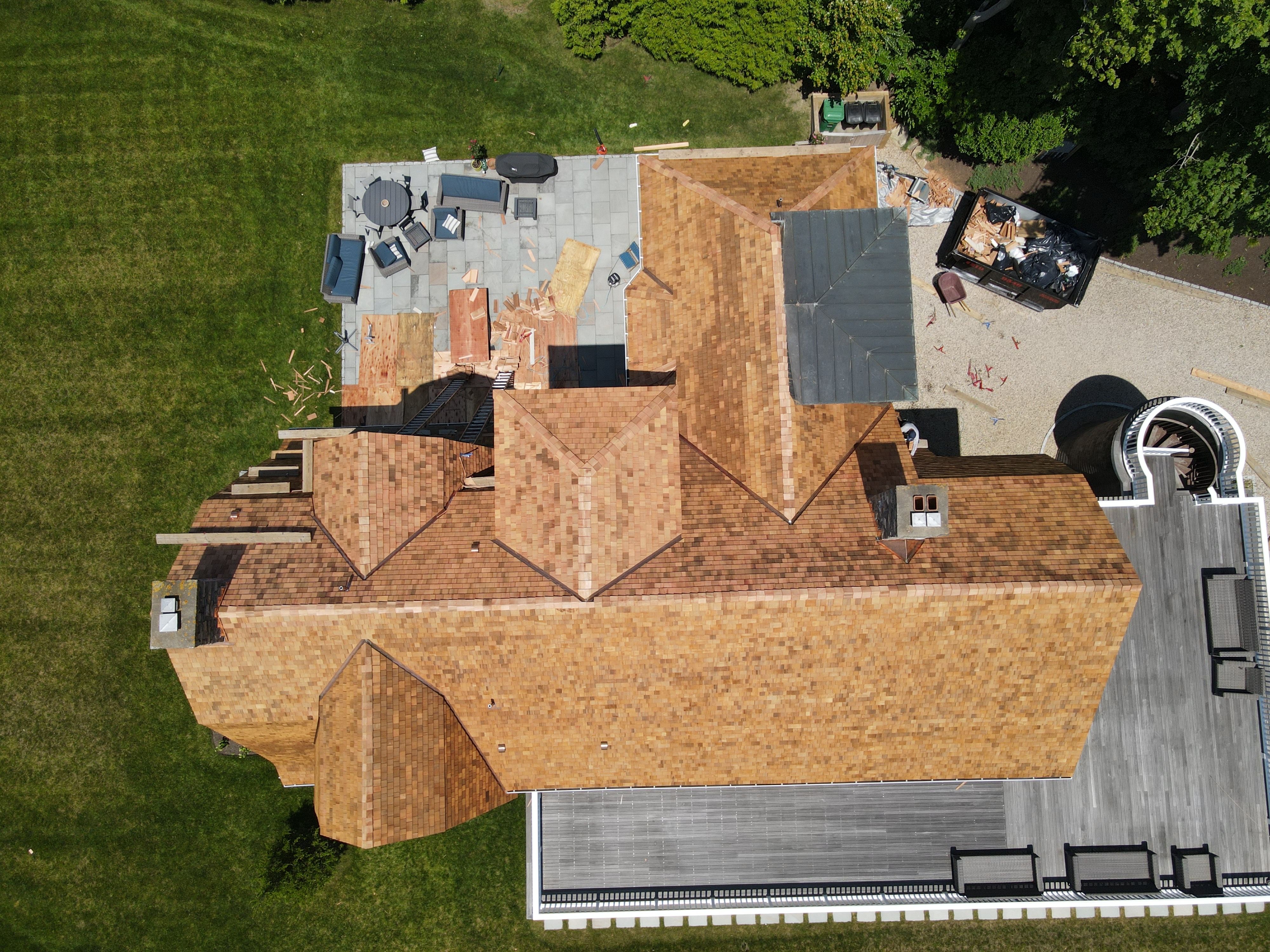 Narragansett,RI Cedar Roof Replacement by Rinaldi Roofing 