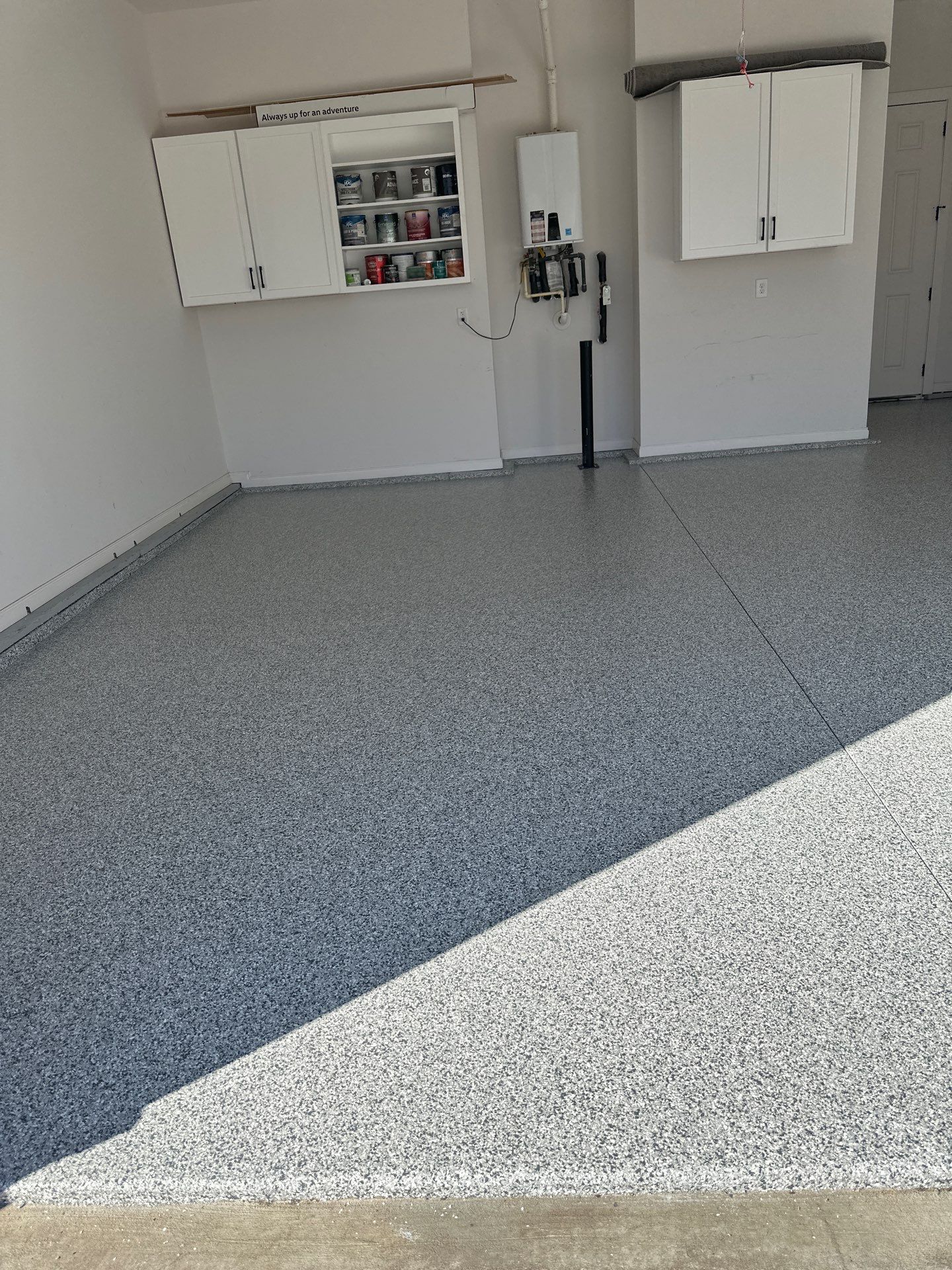 Garage Floor Coating using Gravel by My Garage Floor Guys