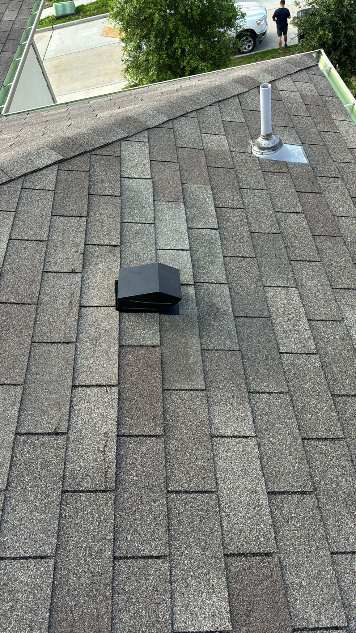 Hail Damage using Owen's Corning Duration (Lifetime) Shingles by Roof Repair Company