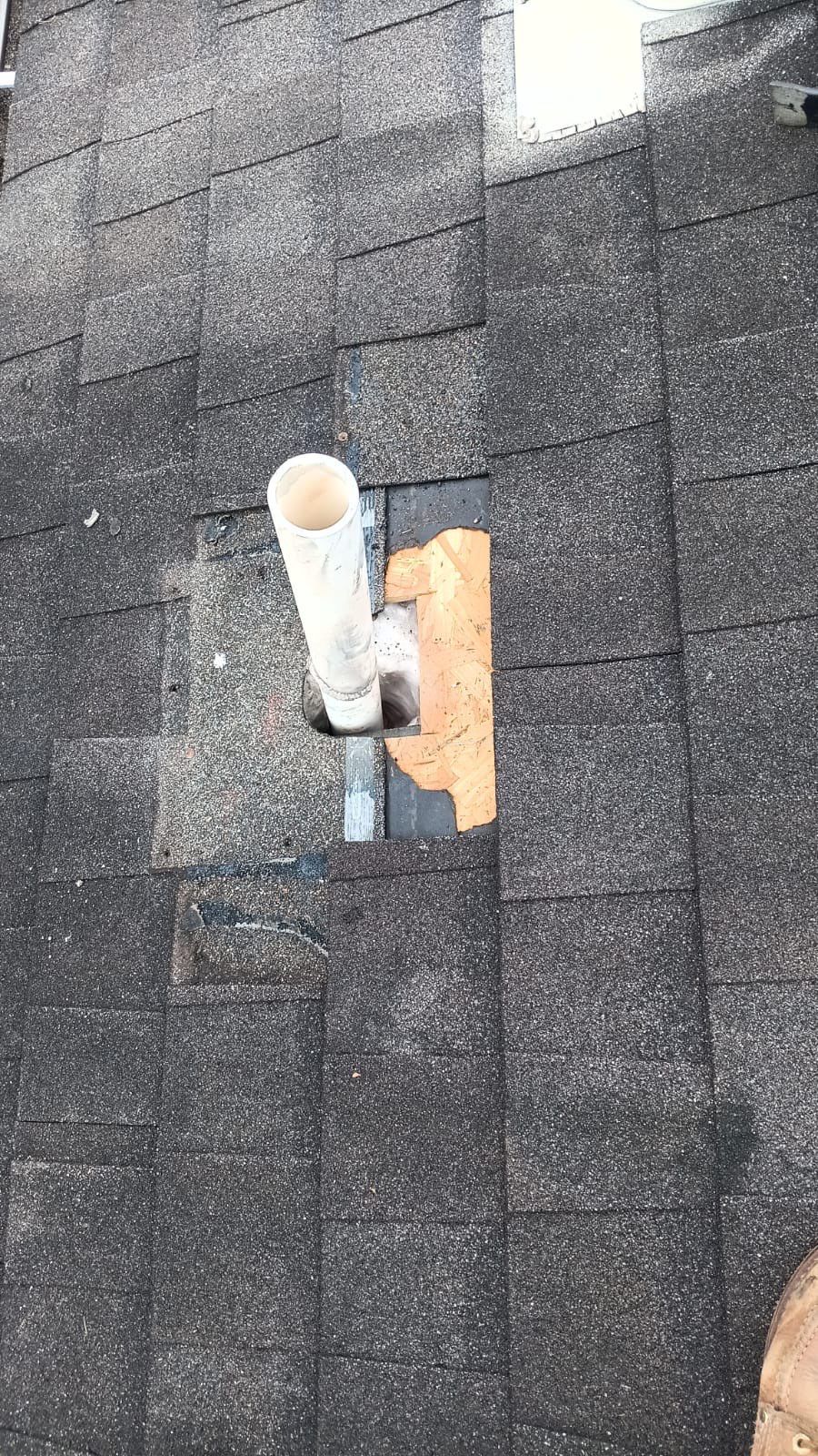 Hail Damage using Owen's Corning Duration (Lifetime) Shingles by Roof Repair Company