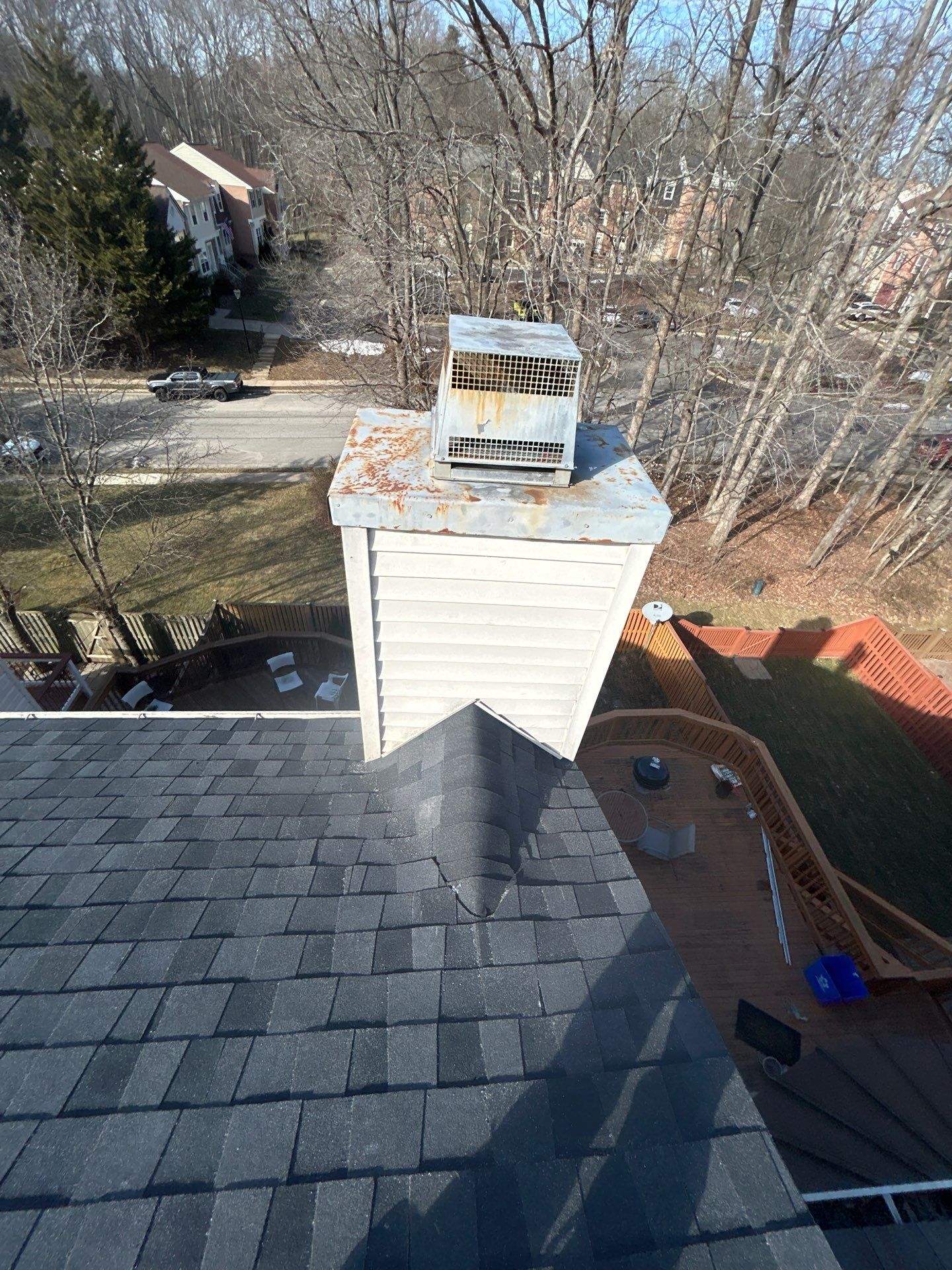 Burke: Residential Roof Replacement with CertainTeed Landmark Pro in Max Def Moire Black by RM Banning, Inc.