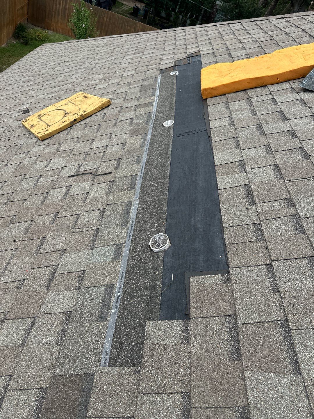 Hail Damage using Owen's Corning Duration (Lifetime) Shingles by Roof Repair Services LLC