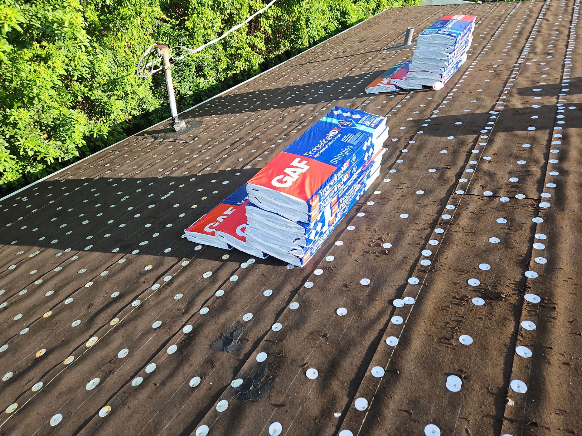 Residential Roofing Installation using GAF by BLUES BROTHERS ROOFING