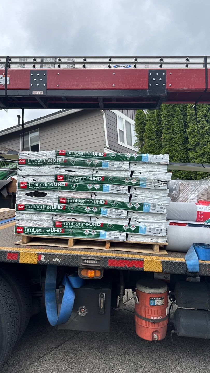 Residential Roofing Installation using GAF UHDZ Shingles by Roofing Formula LLC