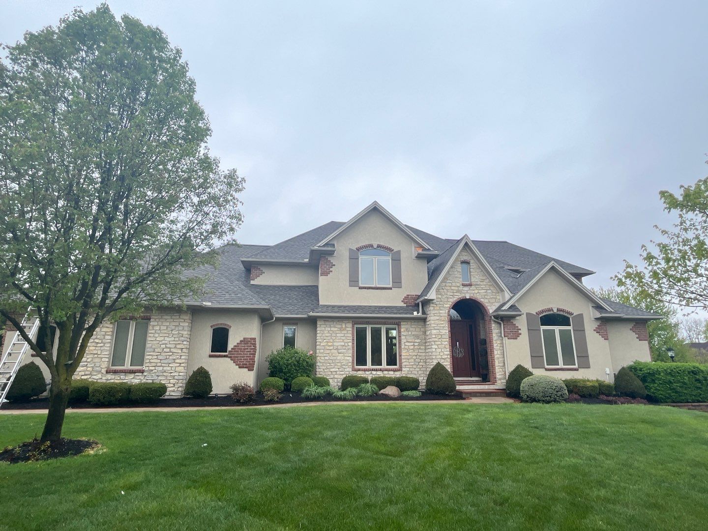 Residential Roofing Installation using GAF Timberline HDZ Weathered Wood by Nitro Roofing and Construction