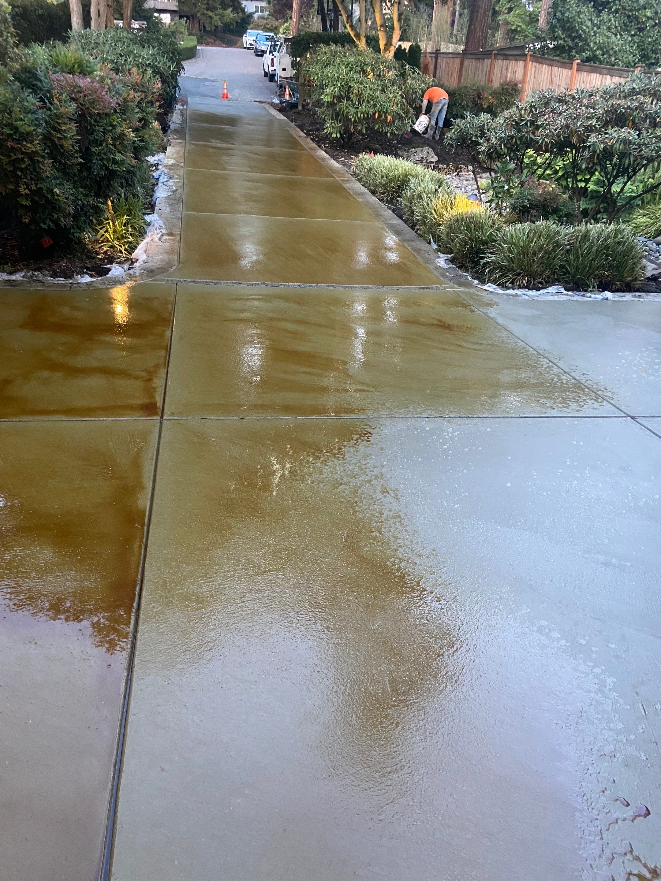 Eggers | Aggregate Finish Driveway, Concrete Project  by Jireh Asphalt & Concrete Inc 