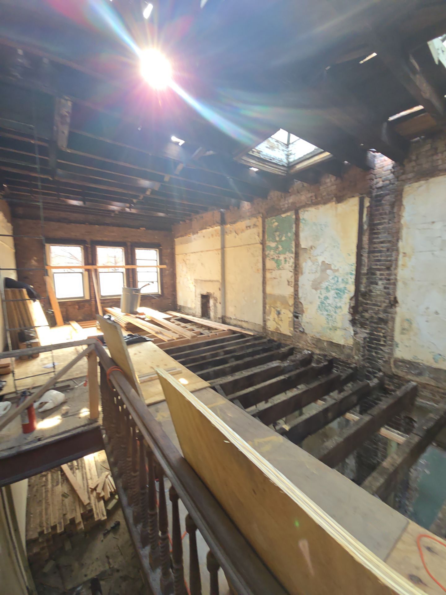 Major Remodel With Extension in Harlem by Omada Construction Corp