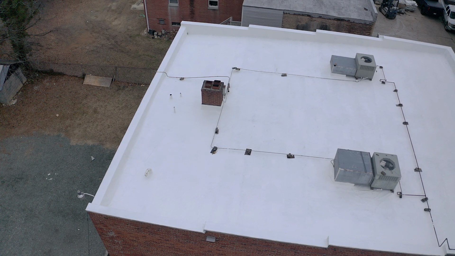 Commercial Roof Restored by Just In Time Roofing and Restoration
