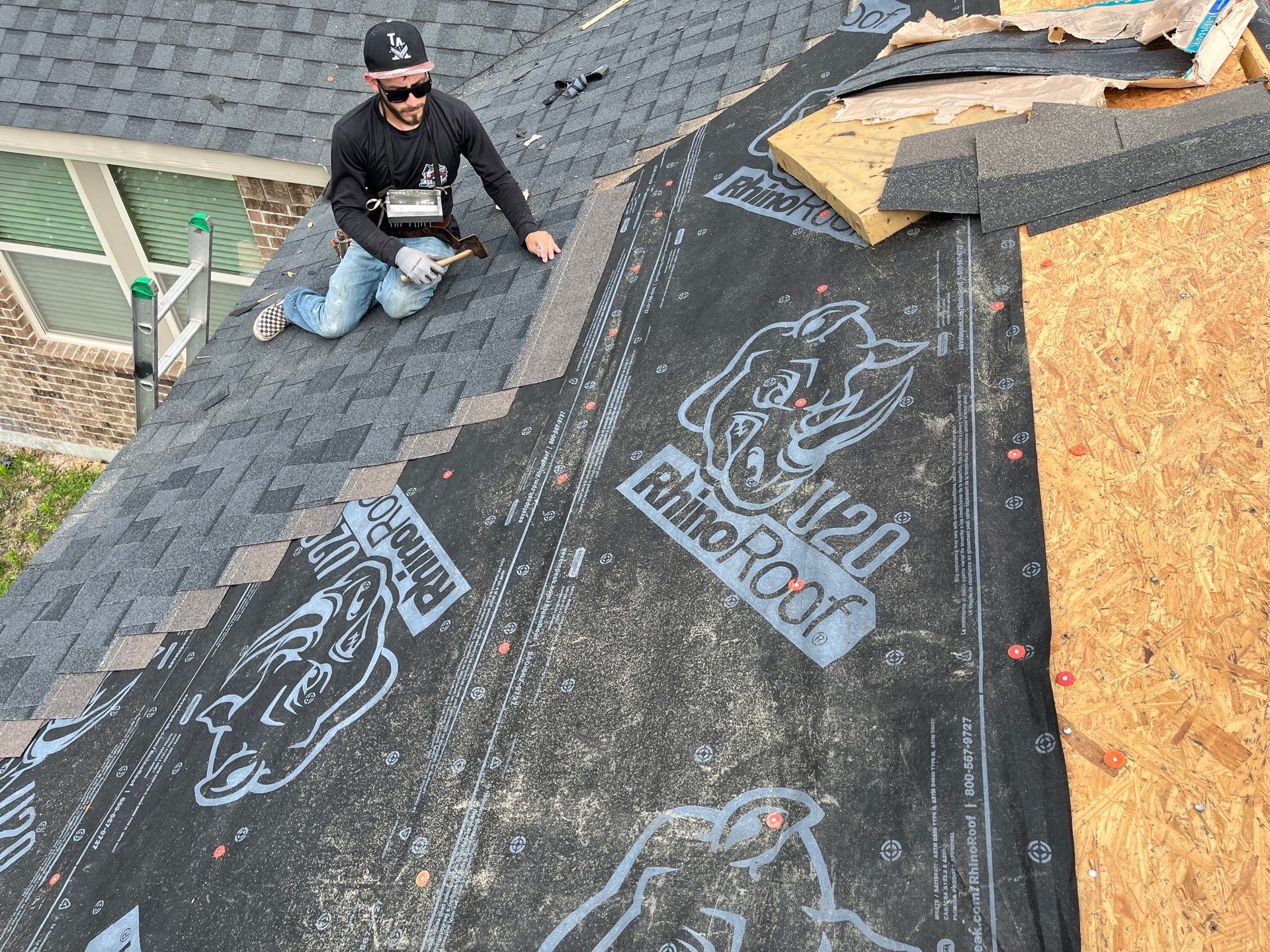 Residential Roofing Repair using Owen's Corning Duration (Lifetime) Shingles by Roof Repair Company