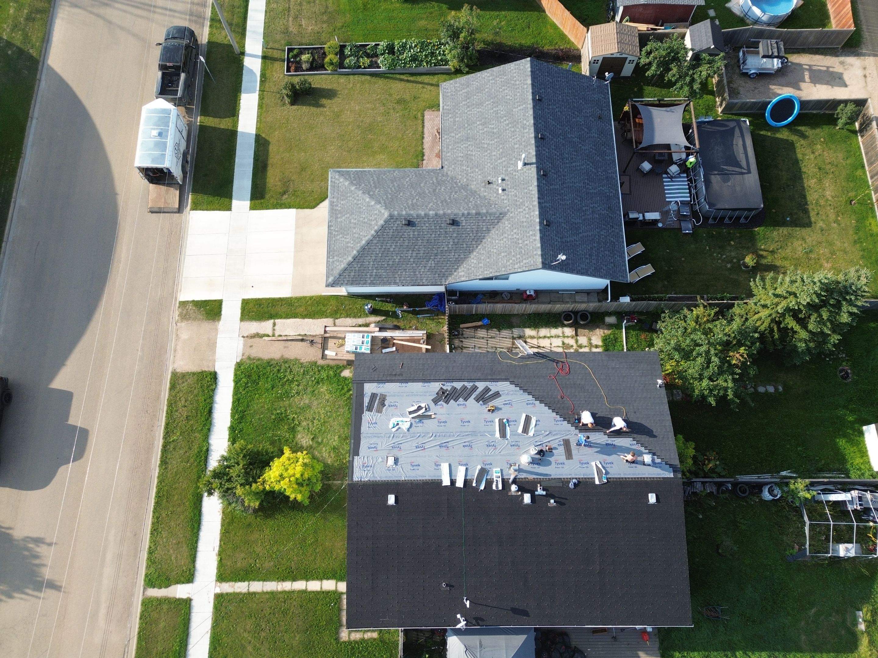 Project in Tofield by ADL Roof Revival