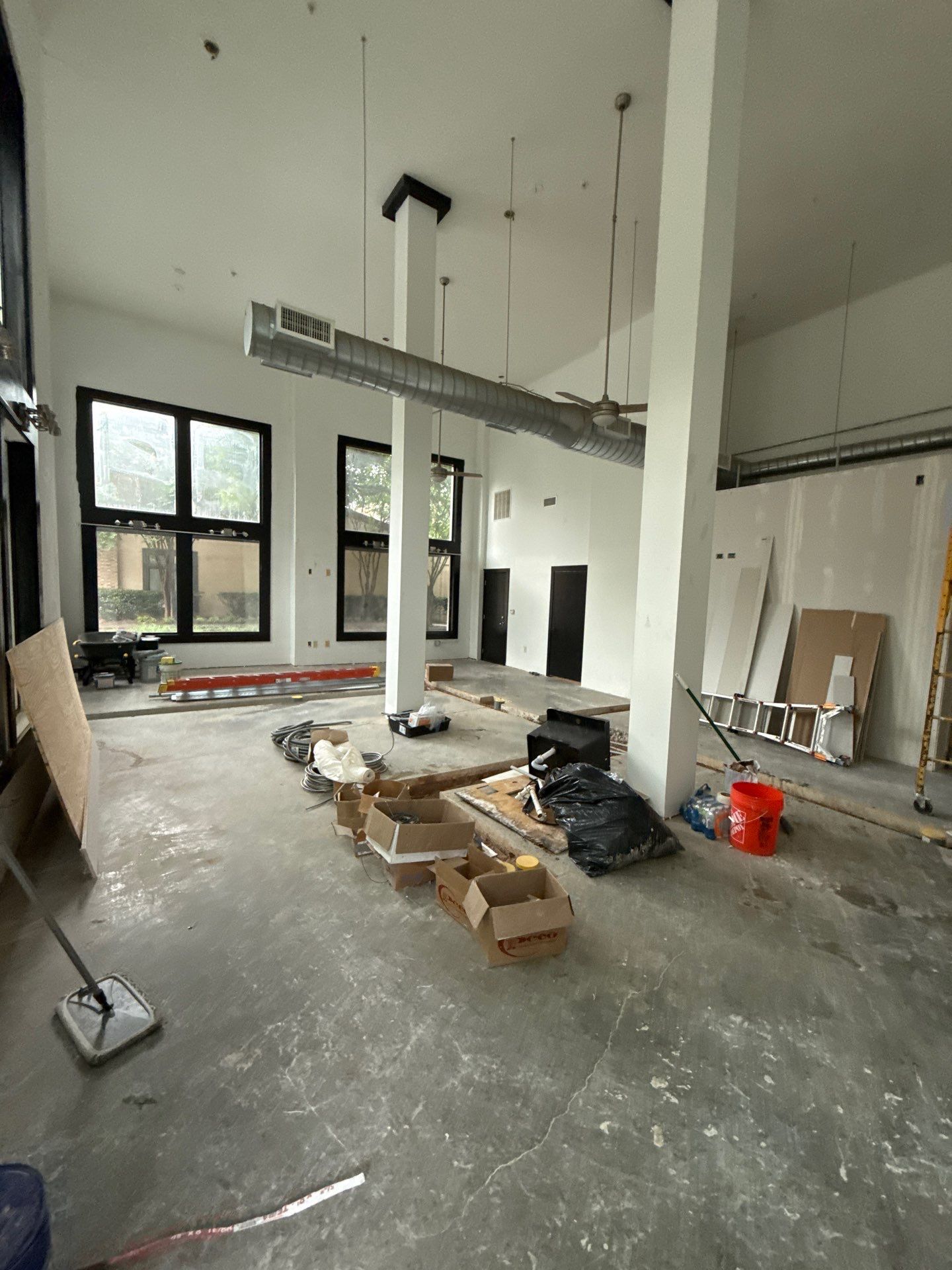 Commercial Retail Build Out for Verizon Mobile in Atlanta by Mark Allan Contracting