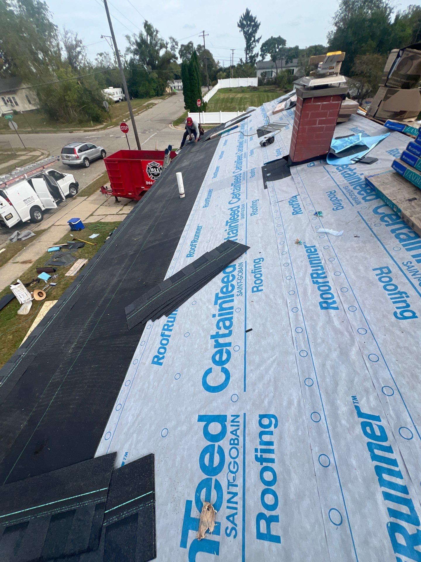 Project in Pontiac by Eave Roofing