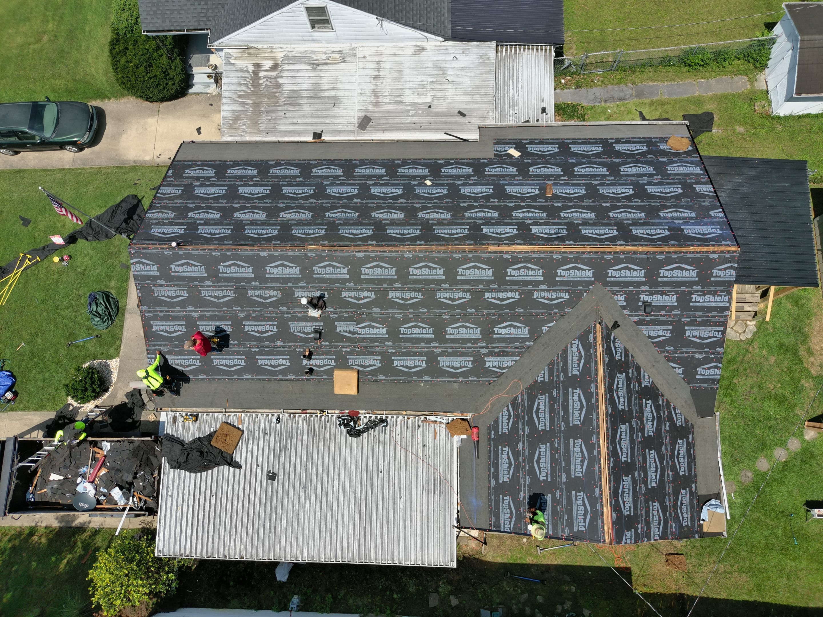 🖤 Sleek. Bold. Built to Last — Granite Black in Portsmouth! by Mr. Roofer