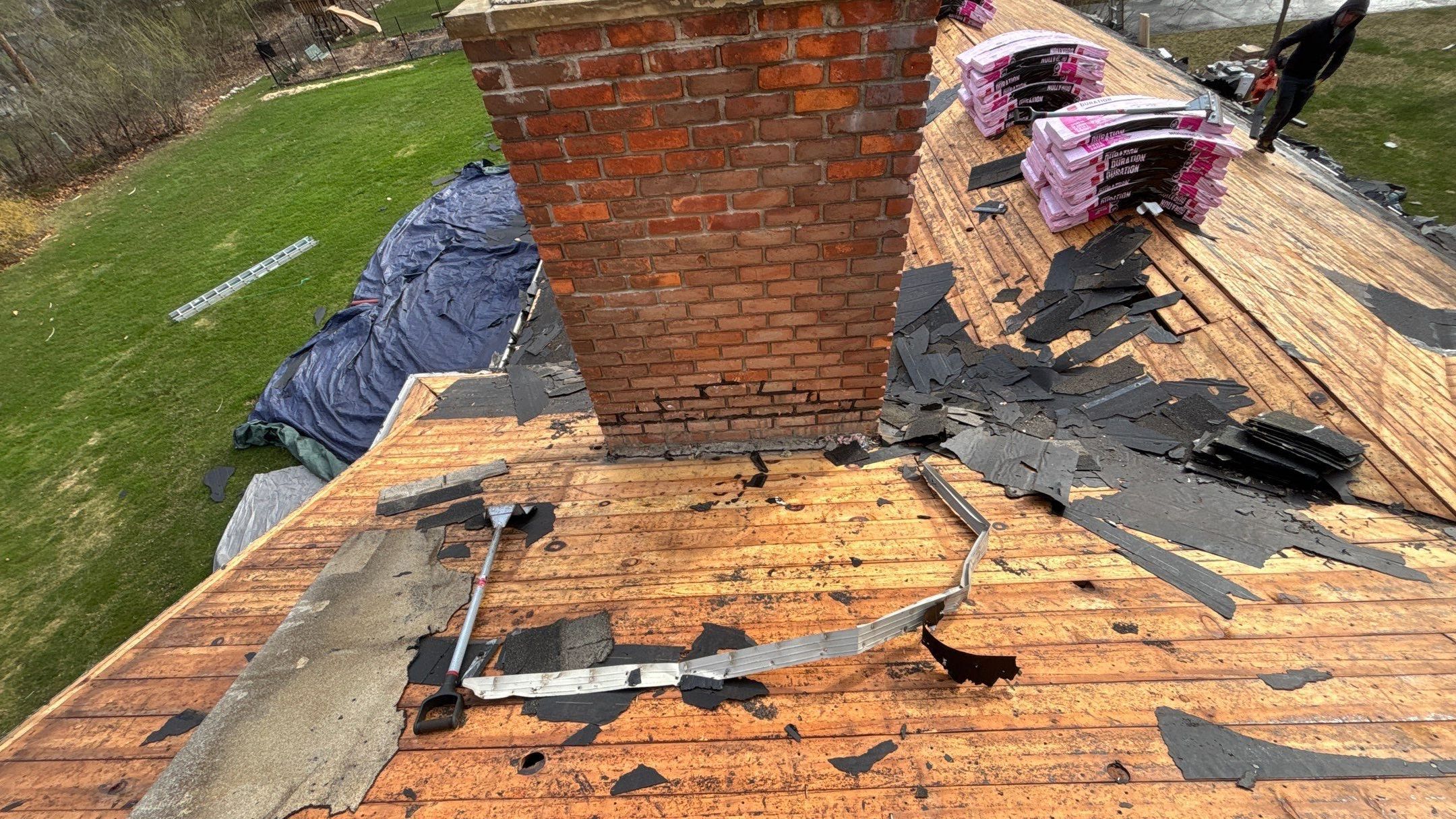 Roof Replacement using Owens Corning Williamsburg Gray by 180 Contractors