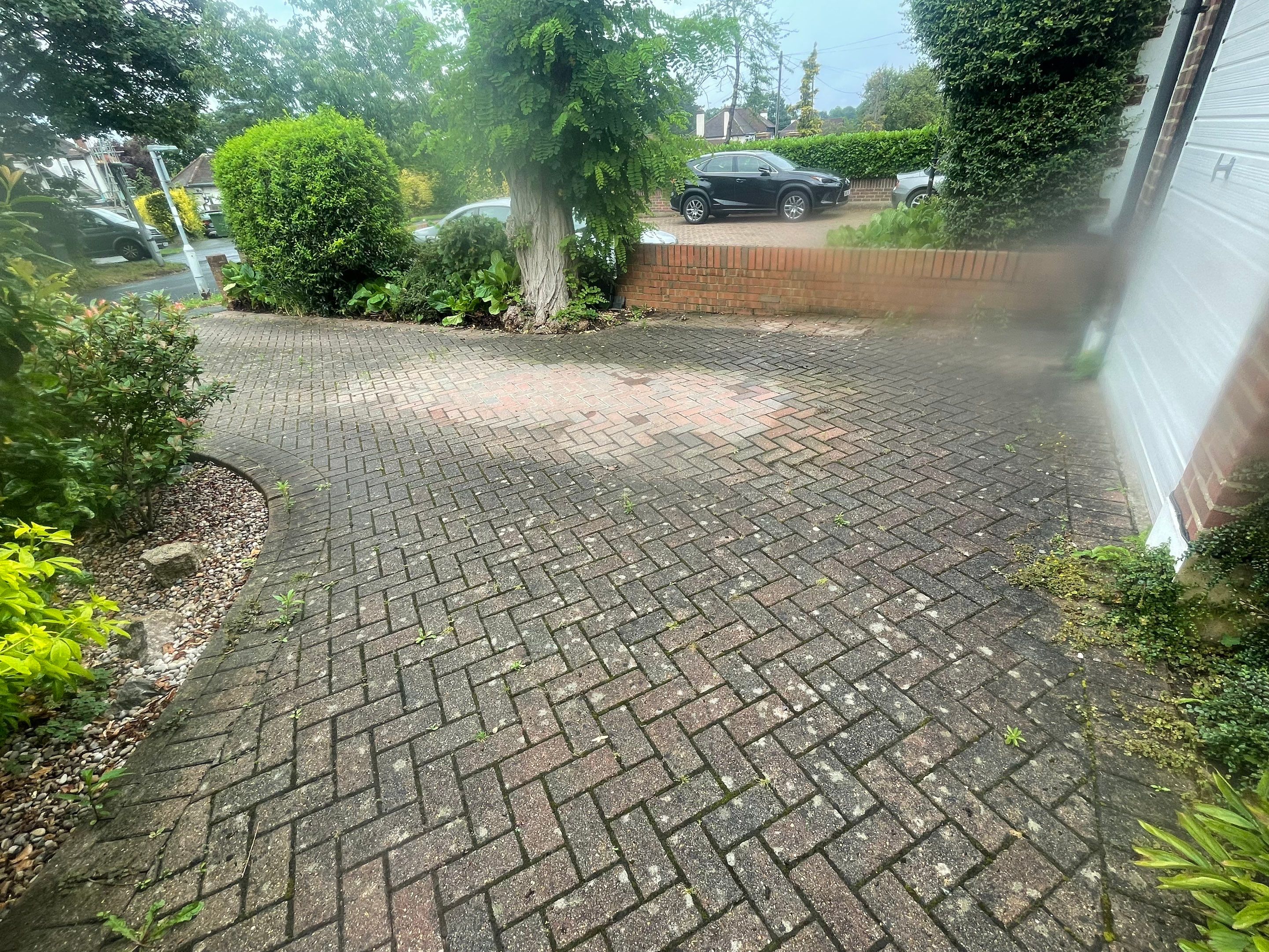 Roof and Driveway Clean using Honda 15lpm Low Pressure Washing Machine by Ges Exterior Cleaning ltd