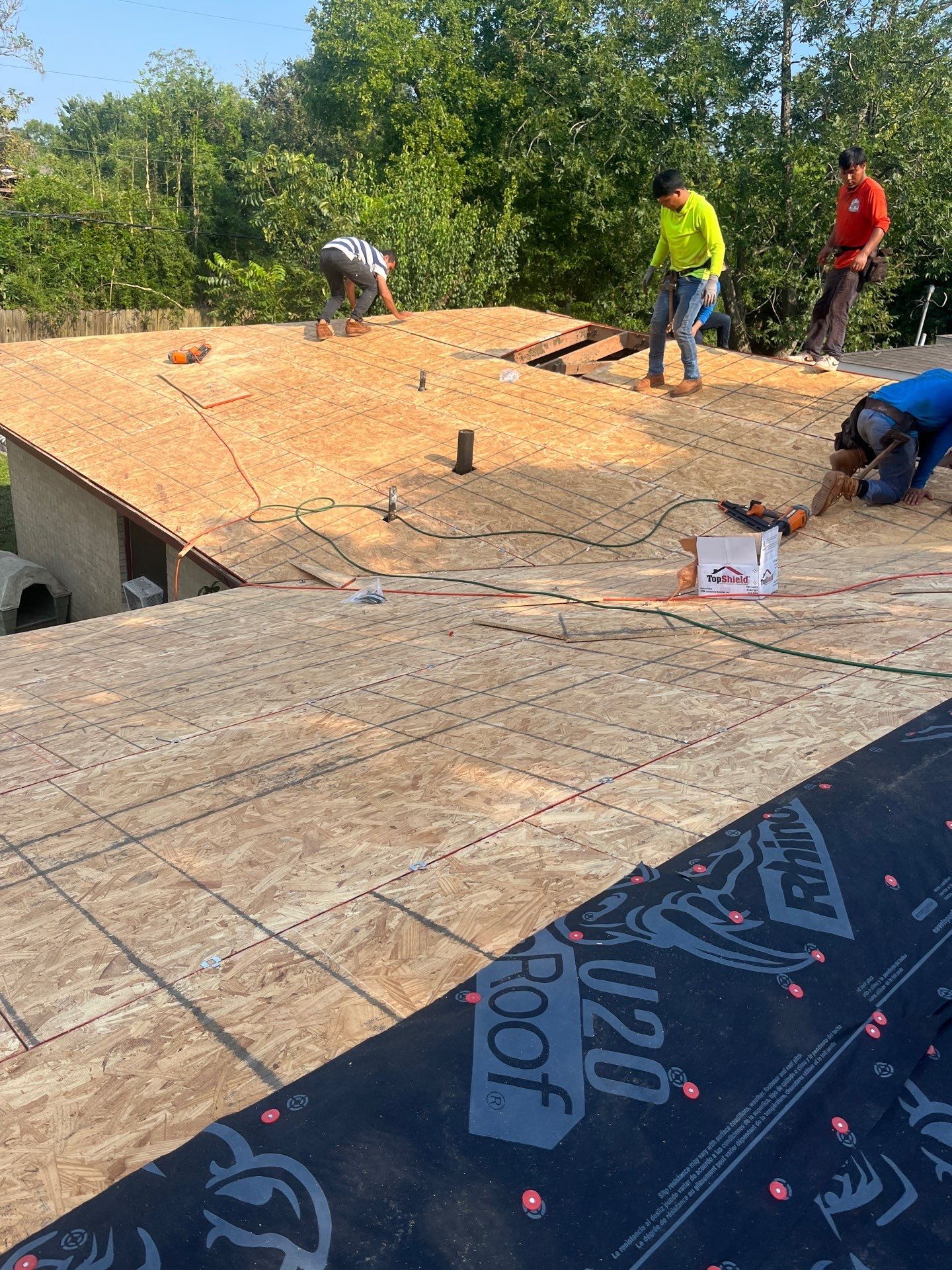 Residential Roofing Repair using Owen's Corning Duration (Lifetime) Shingles by Roof Repair Company