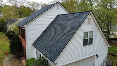 Cumming, GA Roof Replacement GAF Timberline UHDZ Charcoal