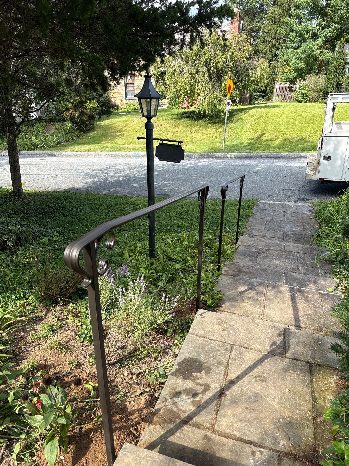Traditional Ornamental Iron Railings – Silver Spring, MD by Capitol Iron Works