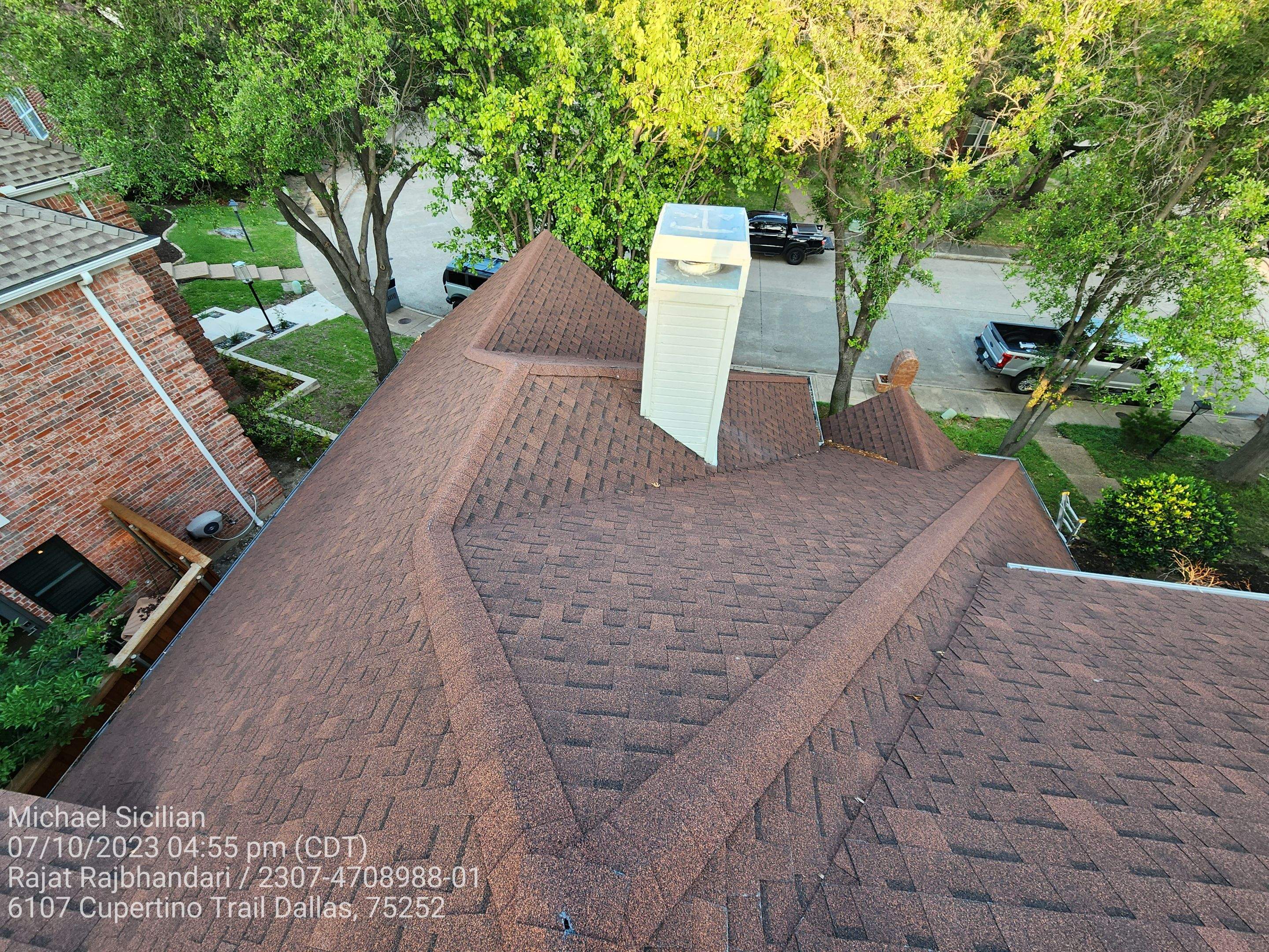 Project in Dallas by Zeus Exteriors