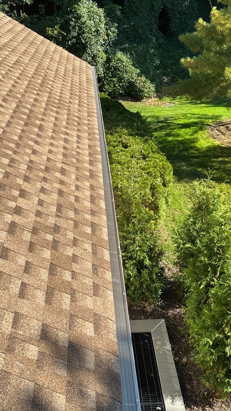 Roslyn Gutter Cleaning and Microguard Gutter Shield Installation by Above All Gutters 