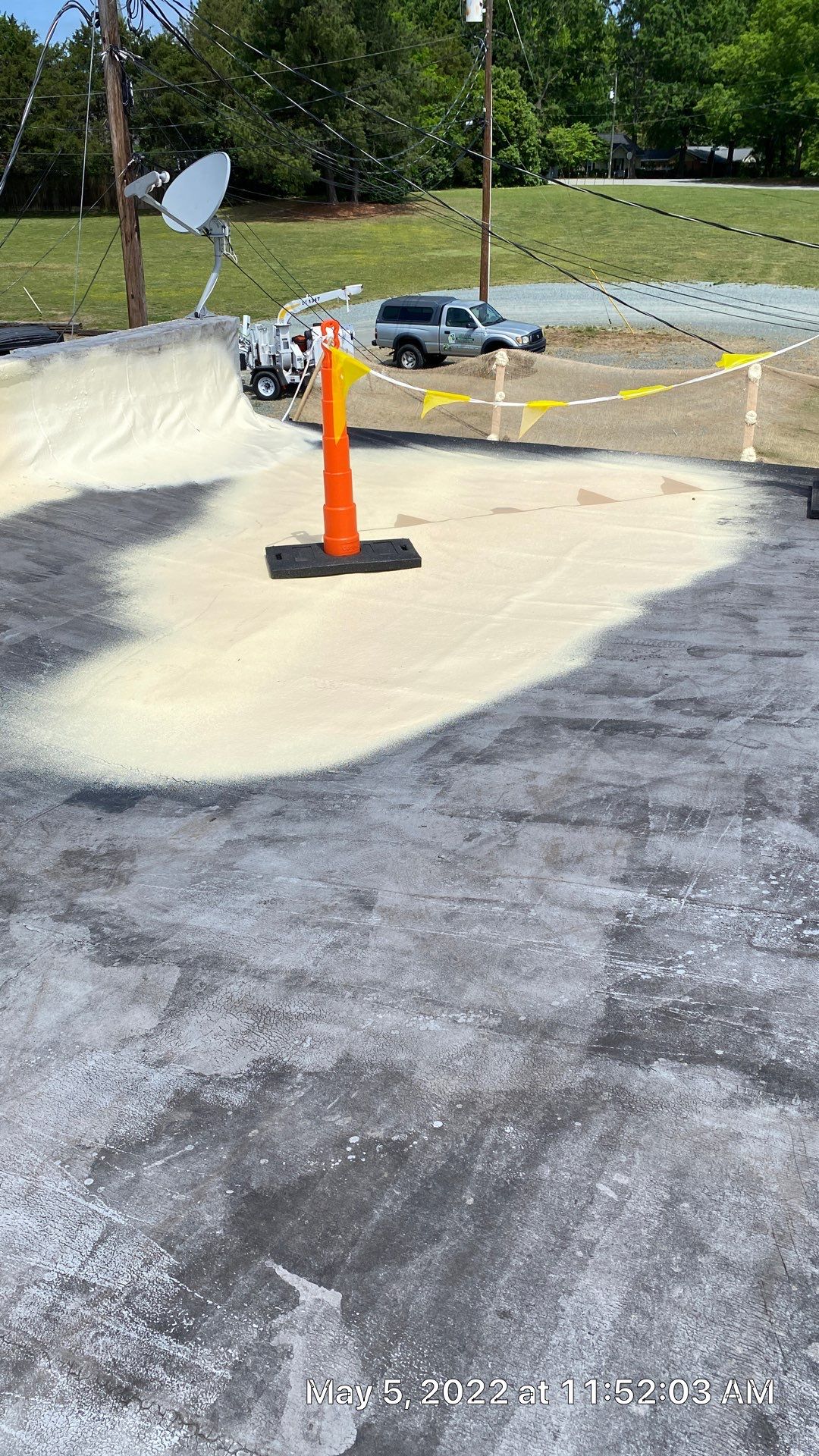 Spray Foam Roof  by Just In Time Roofing and Restoration