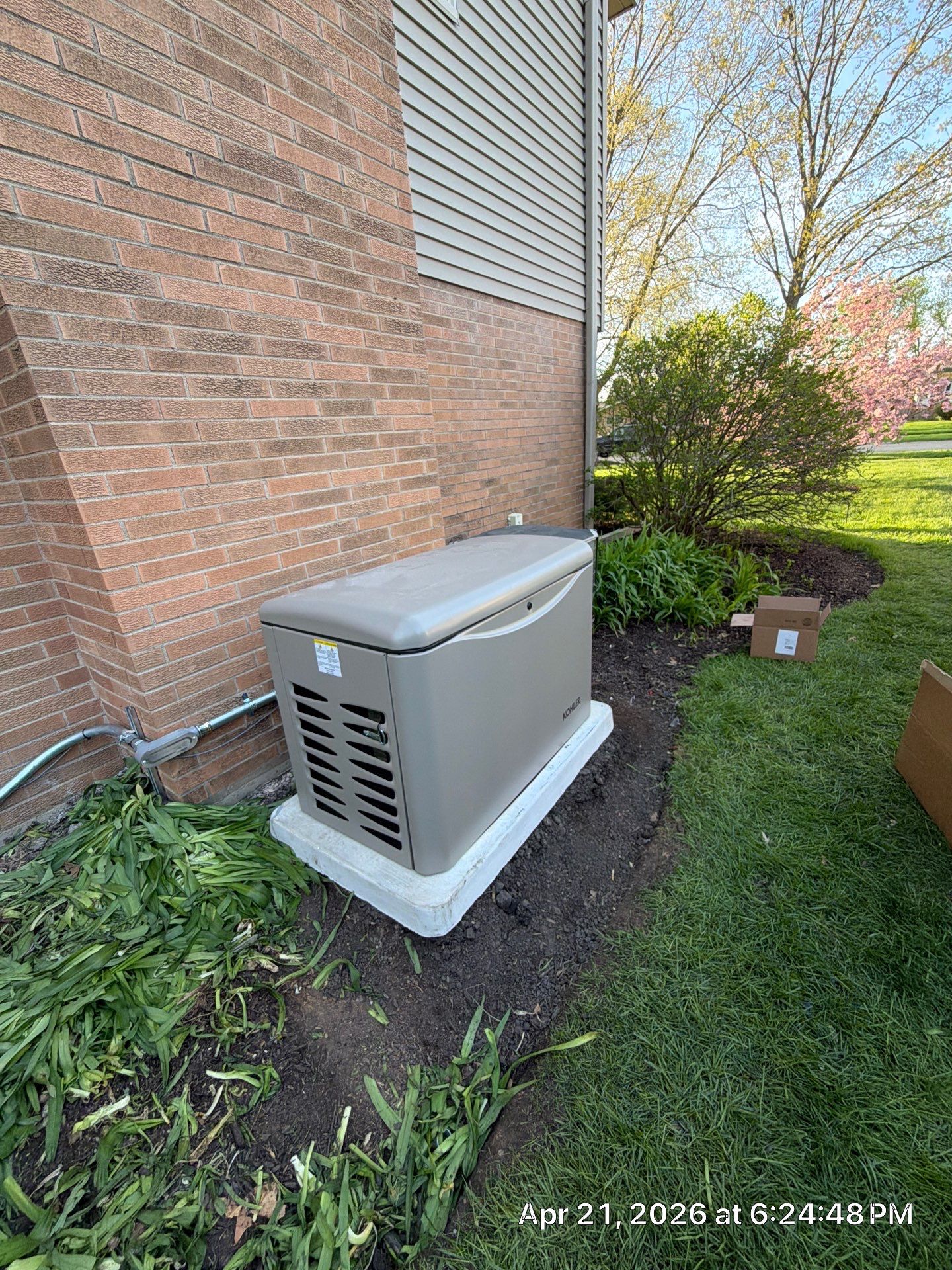 Kohler 26kW RCA Standby Generator Installation – Grayslake, IL | GSHA Services, LTD by GSHA Services LTD