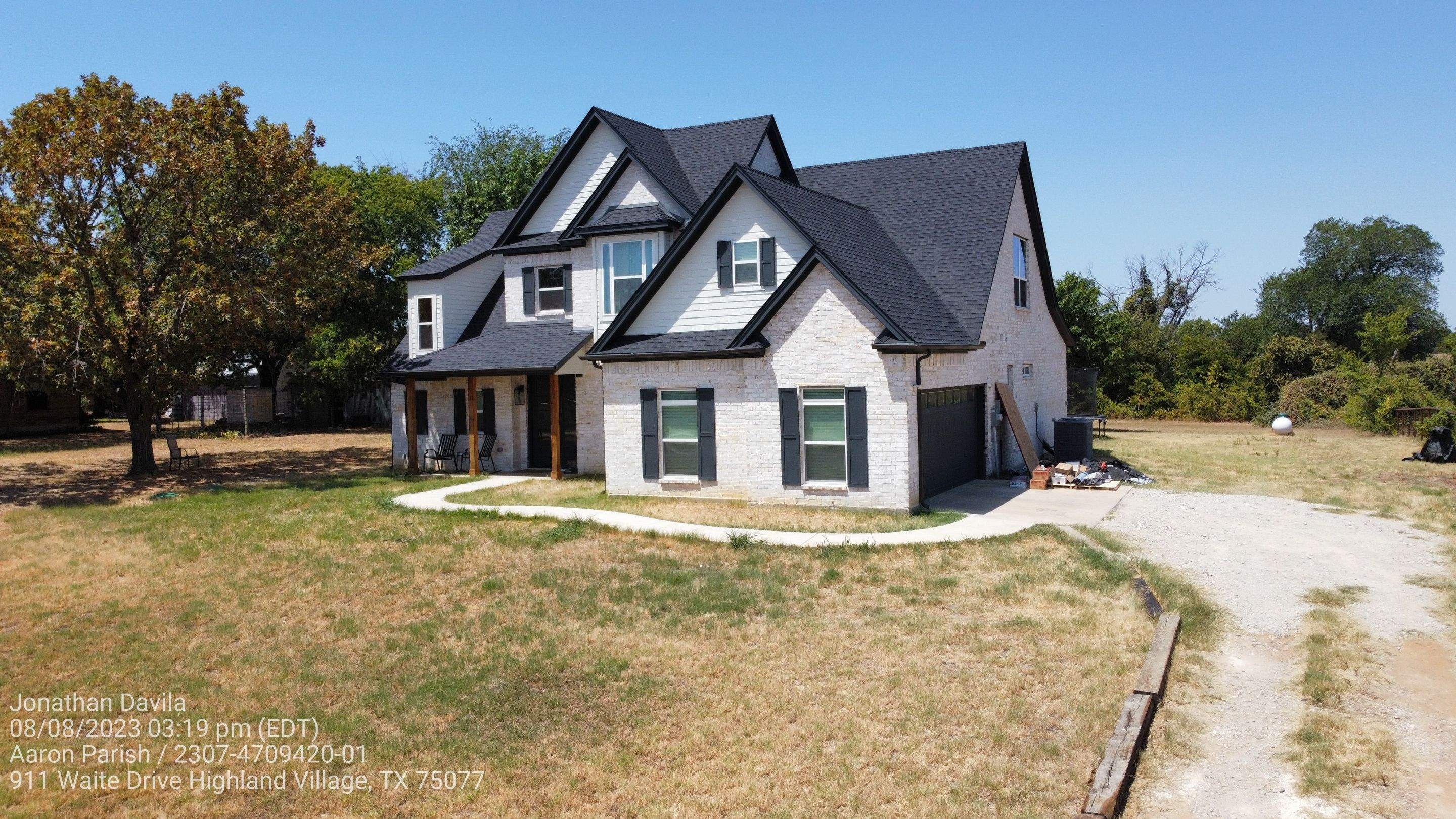 Project in Highland Village by Zeus Exteriors