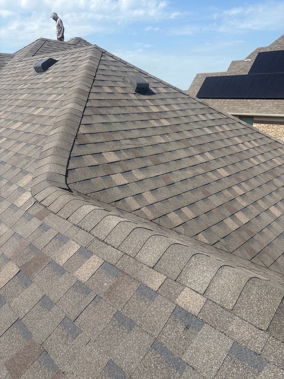 Residential Roof Replacement using ATLAS PROLAM WEATHER WOOD by Elite Roofing LLC