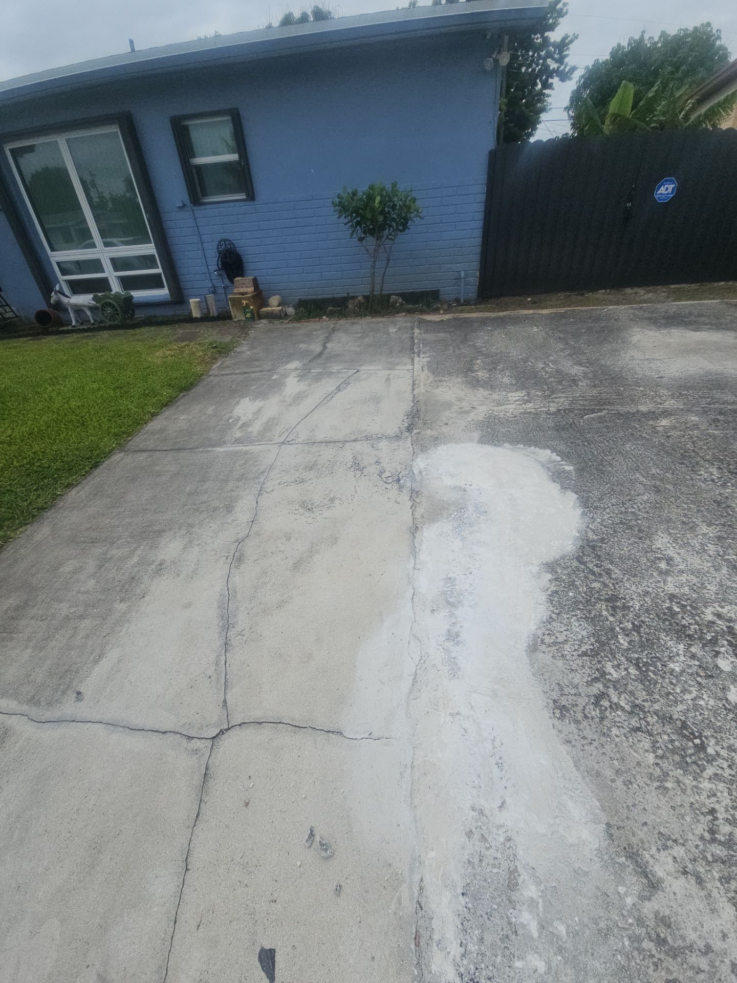 Painted Driveway by Seamless Surfaces