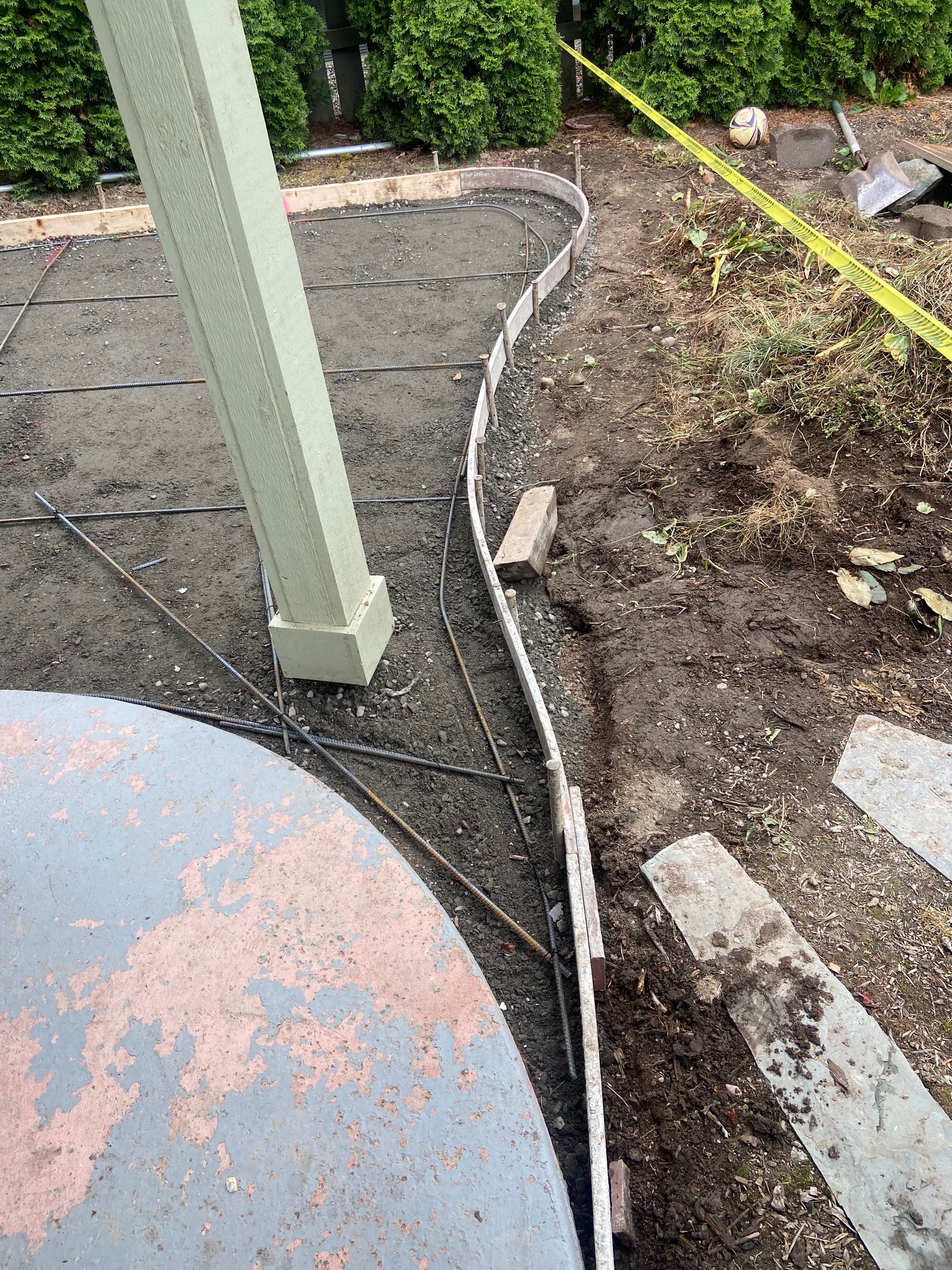 Ashley | Concrete Back Patio by Jireh Asphalt & Concrete Inc 