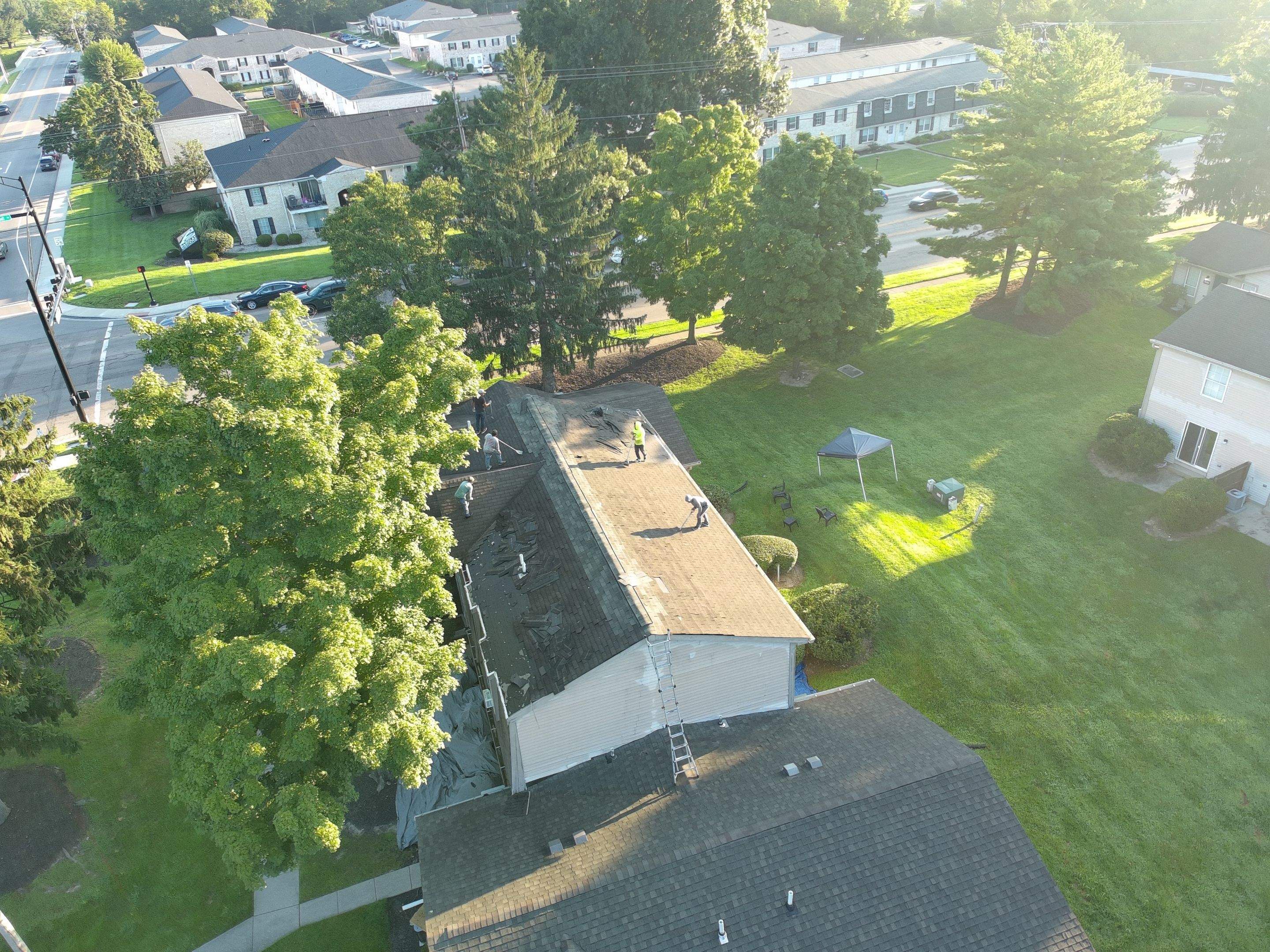 Multi-Family Roof Replacement and Decking Repair in Dayton by Level Up Roofing and Restoration Services LLC