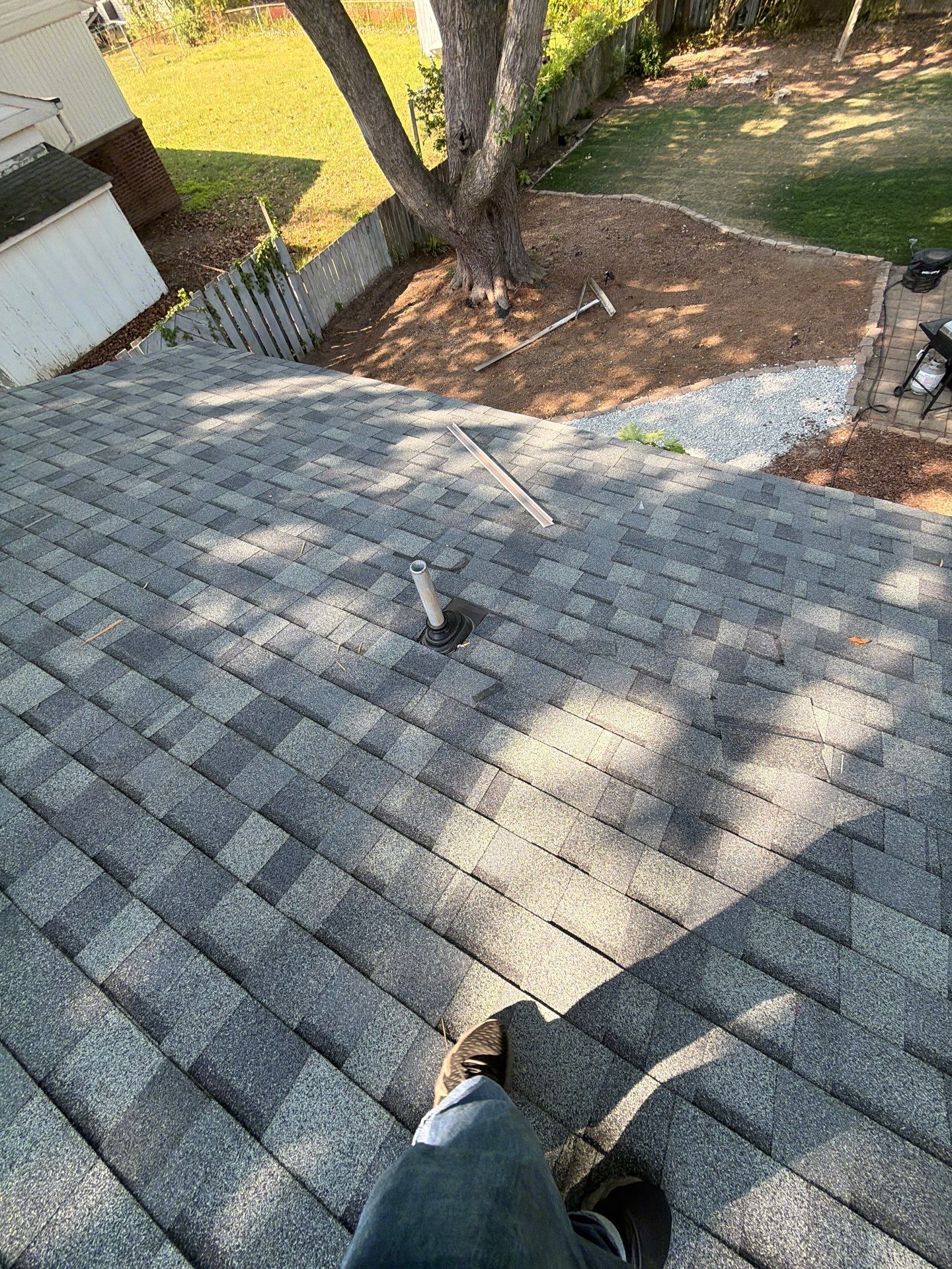 Asphalt Shingle Roof Replacement for Williamsburg Residential Property by Cade Construction