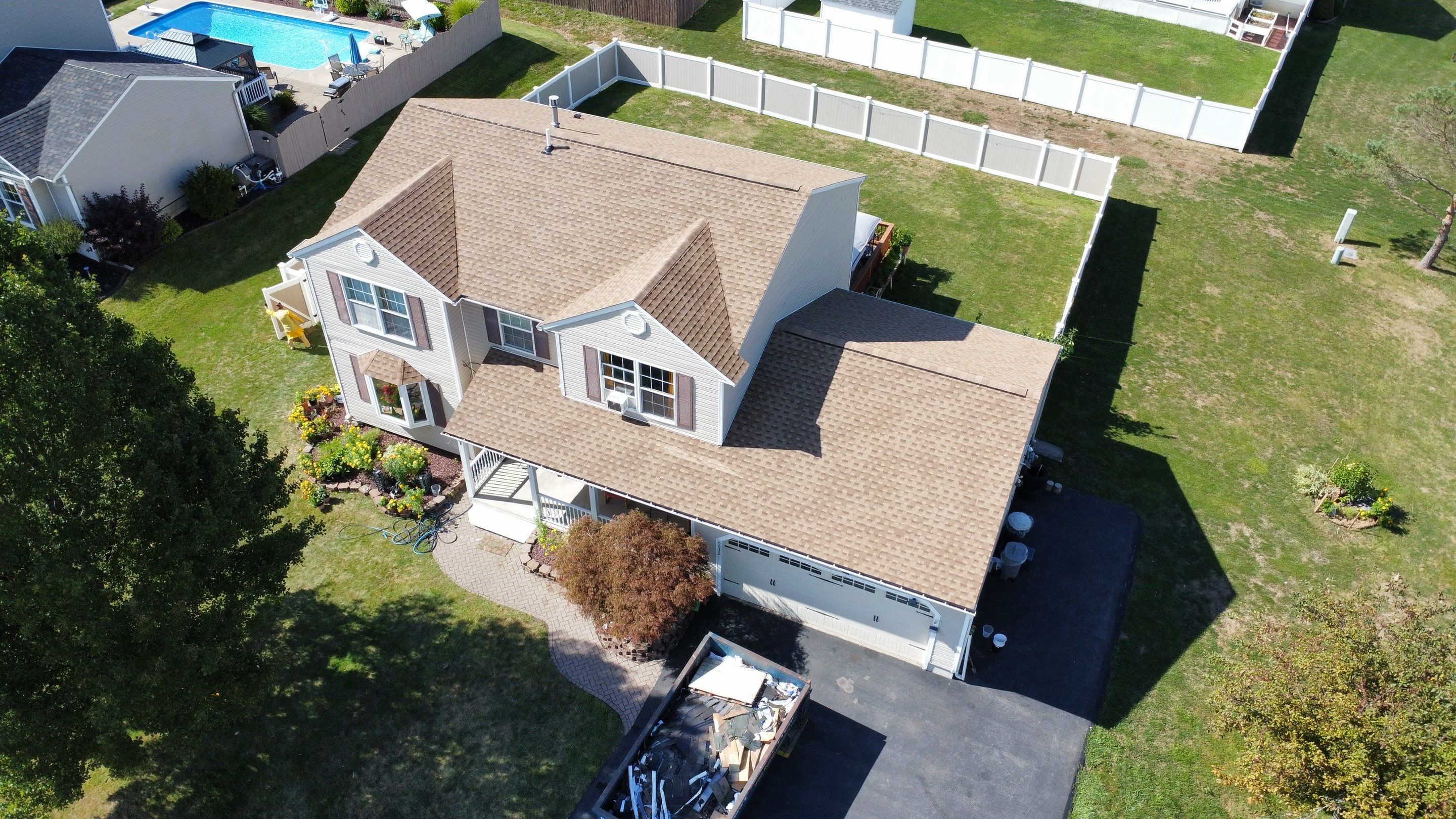 Roof Replacement Completed in Cicero, NY! 🏡 by Alpha Omega Roofing LLC