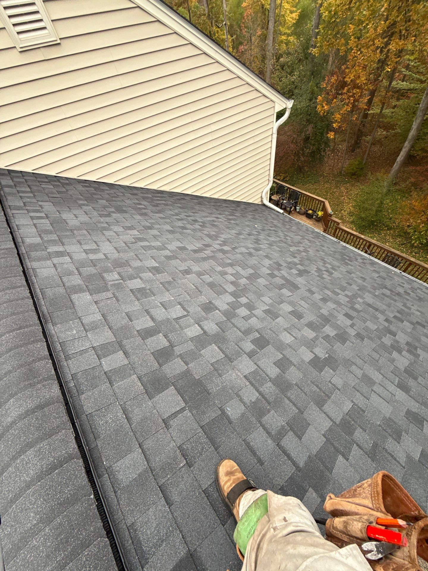 Alexandria :Residential Roof Replacement with CertainTeed Landmark Pro in Max Def Moire Black  by RM Banning, Inc.