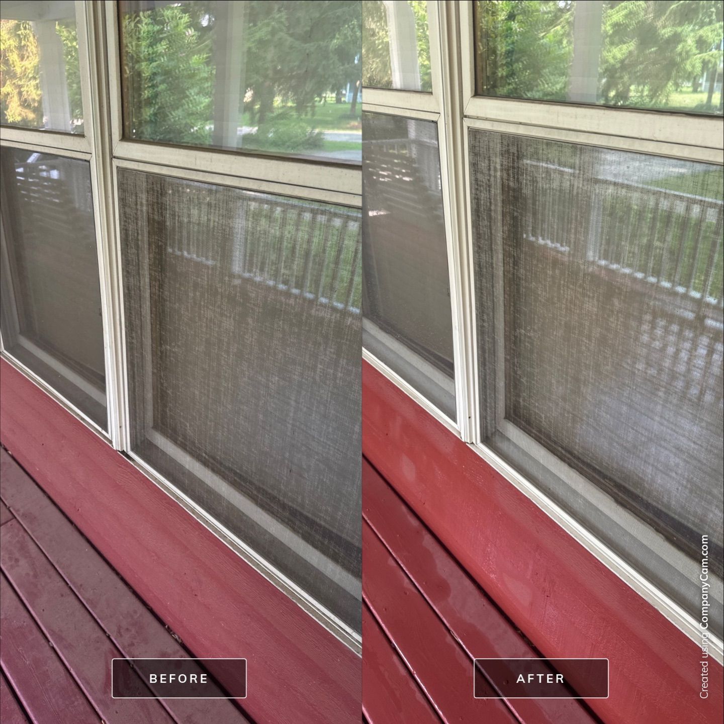 Project in Johnsburg by Simmons Power & Soft Washing