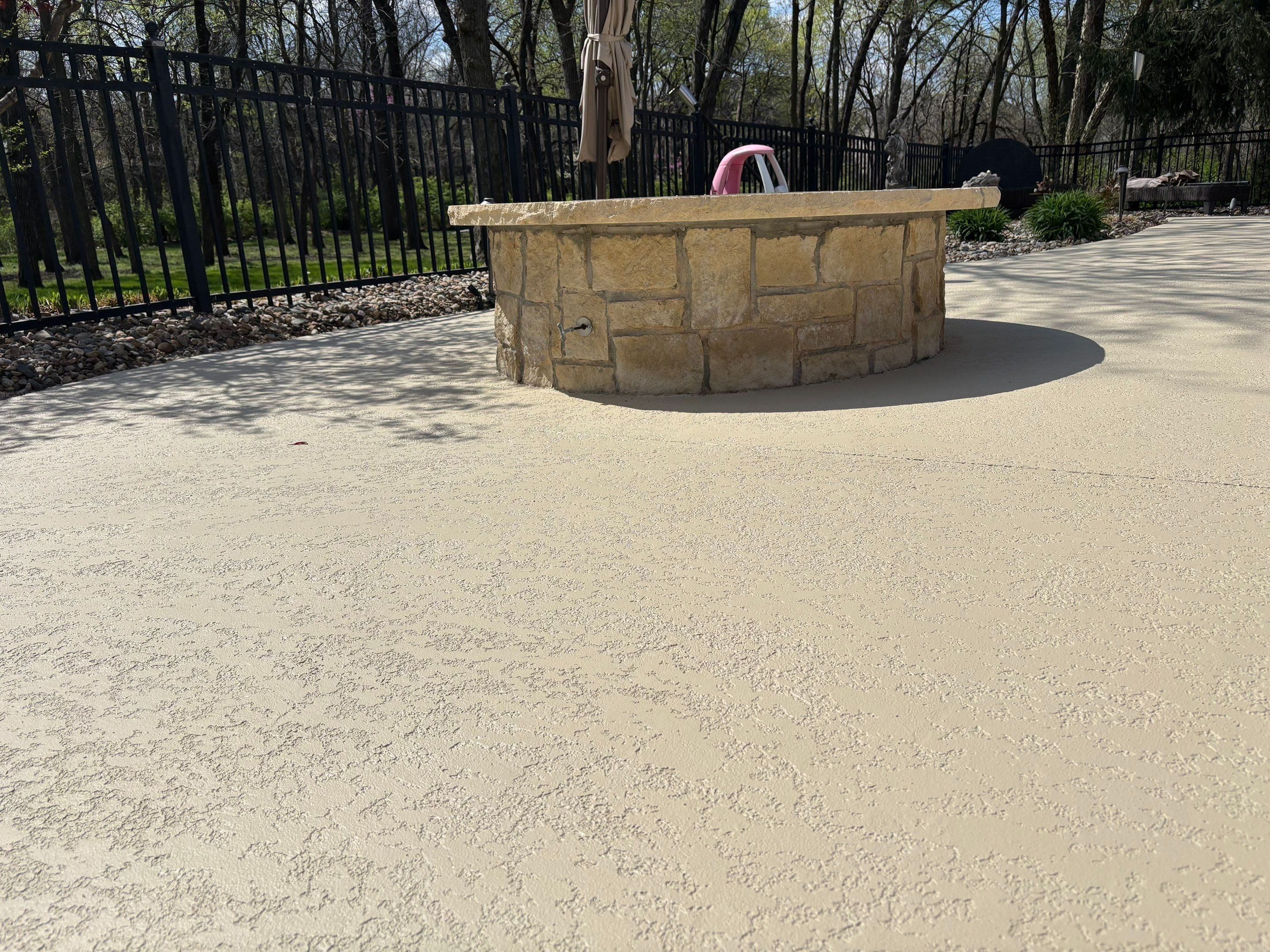 Pool Deck & Patio Resurface - Overland Park, KS by Big Red Decorative Concrete, LLC