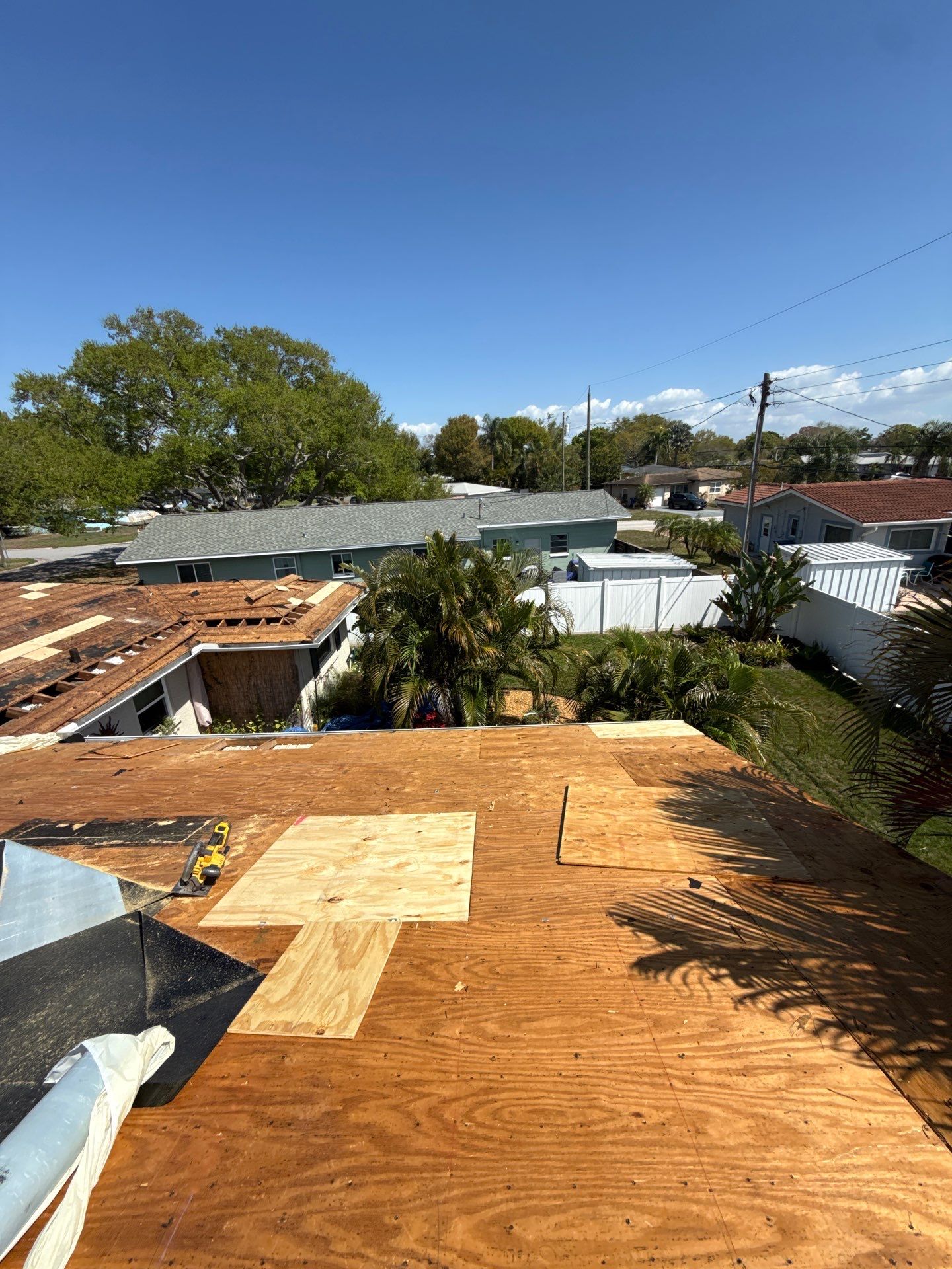 Project in St. Petersburg 33713 by Mitchell Roofing Company LLC