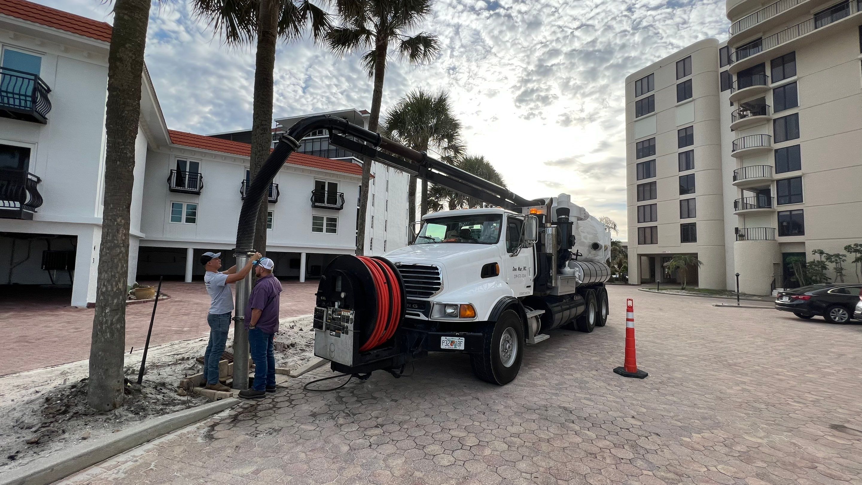 Condo Storm Water System Maintenance by Don Mar, Inc. Storm Water Solutions