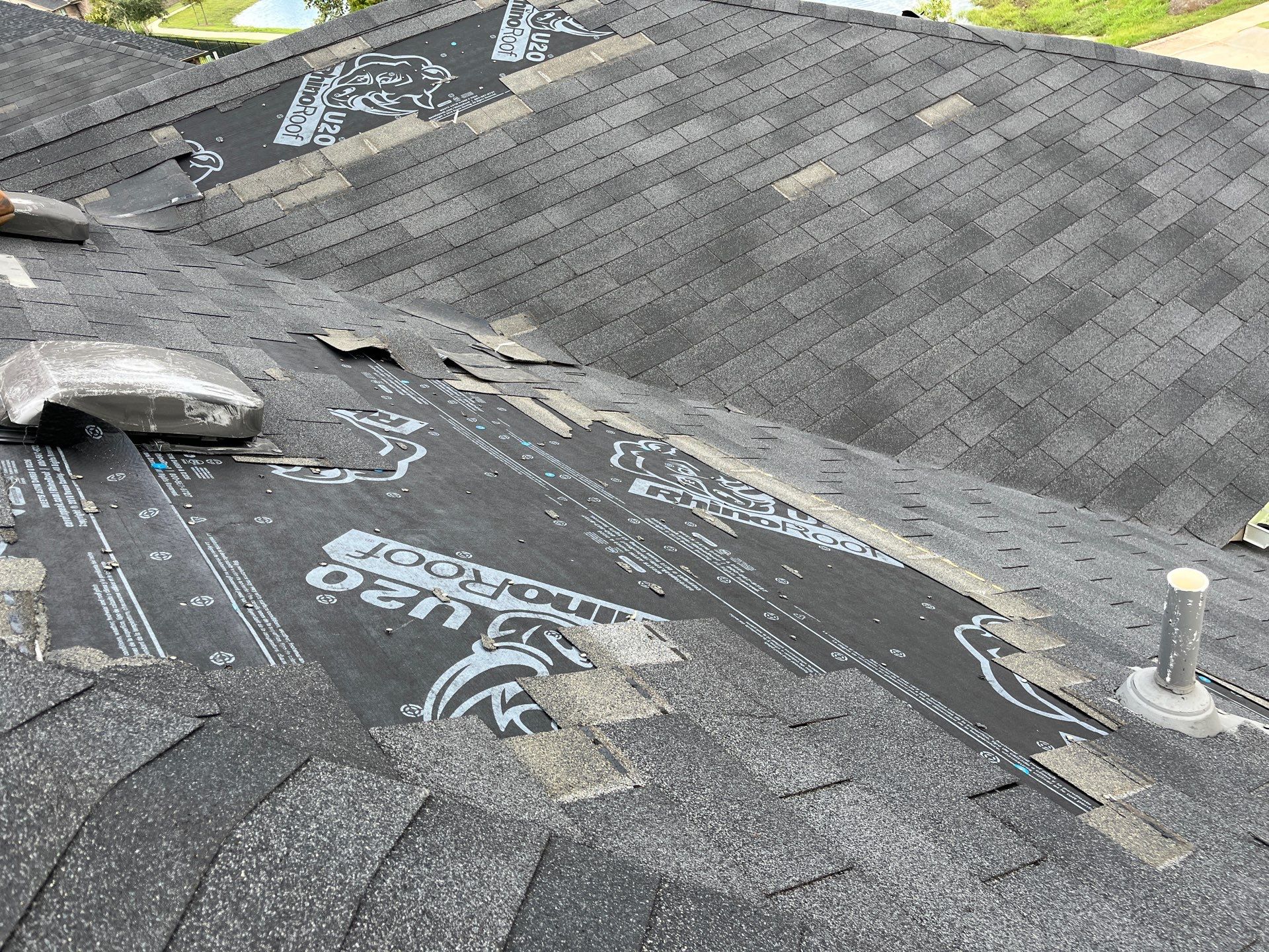 Residential Roofing Repair using Owen's Corning Duration (Lifetime) Shingles by Roof Repair Company