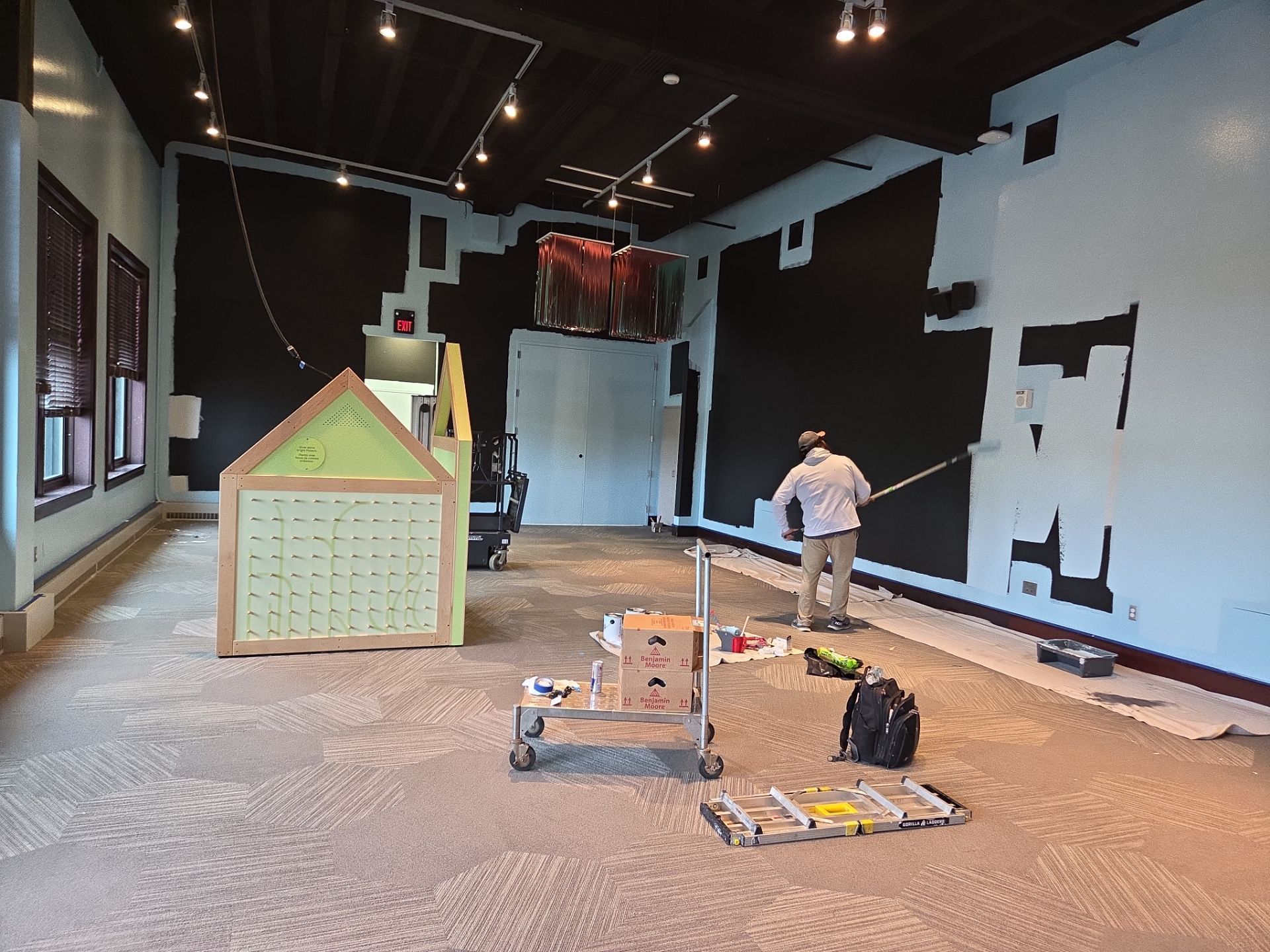 Commercial Interior Painting and Drywall Repair in Sioux Falls by Select Painting, Coatings & Garage Cabinets