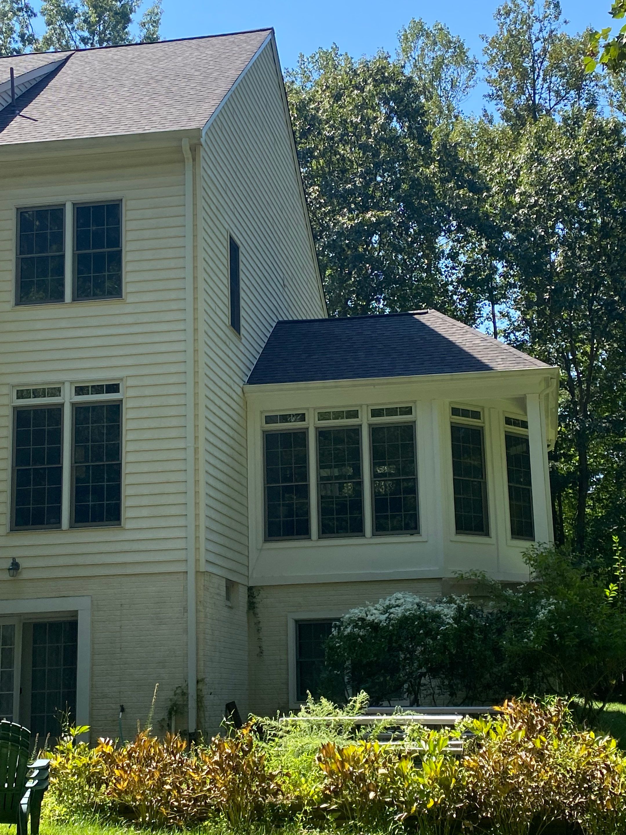 Fairfax station: Residential Roof with CertainTeed Landmark Pro in Max Def Shenandoah  by RM Banning, Inc.