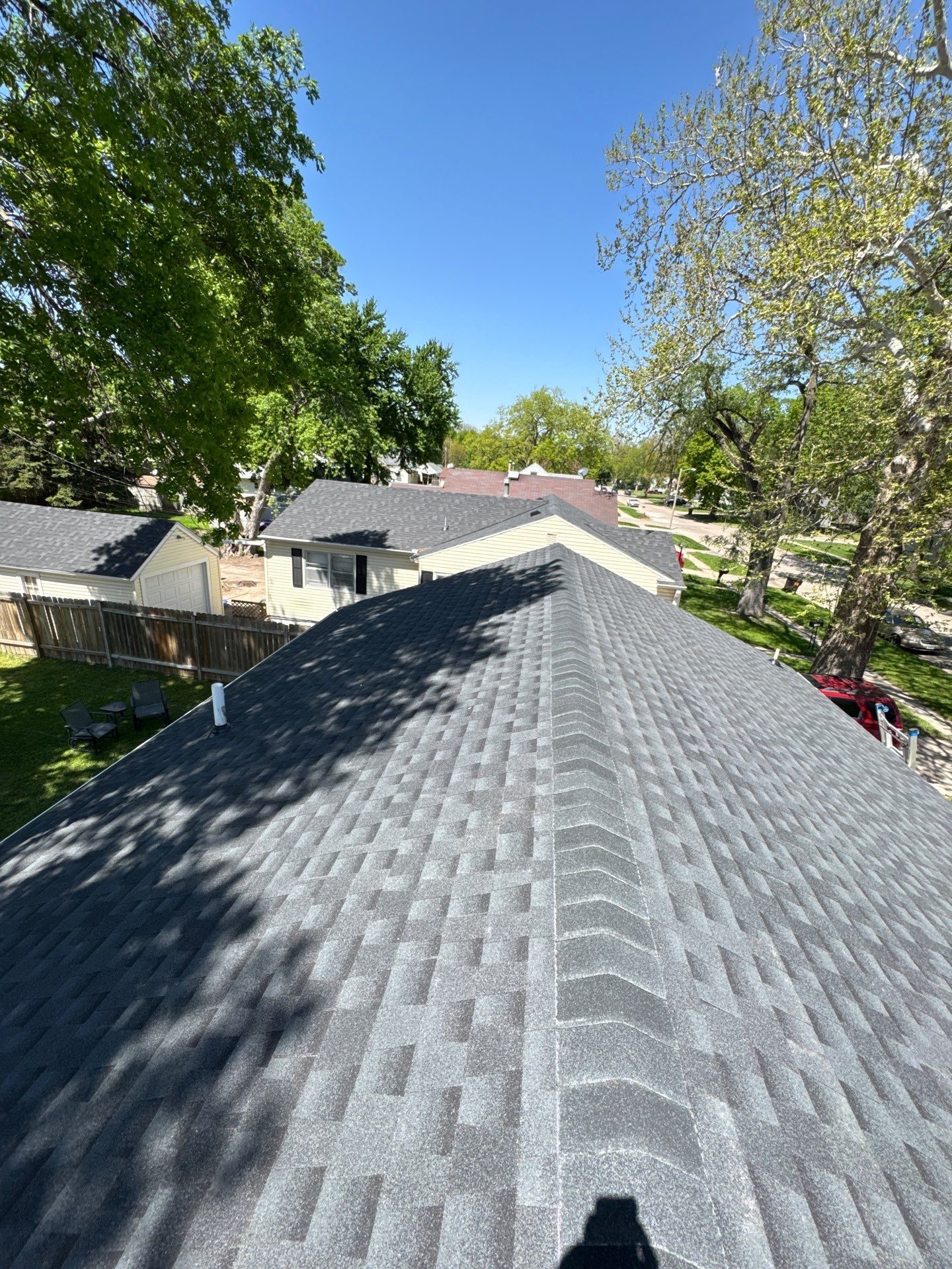 Roof Replacement with New OSB over Plank Decking in Fremont, NE by Crows Roofing LLC