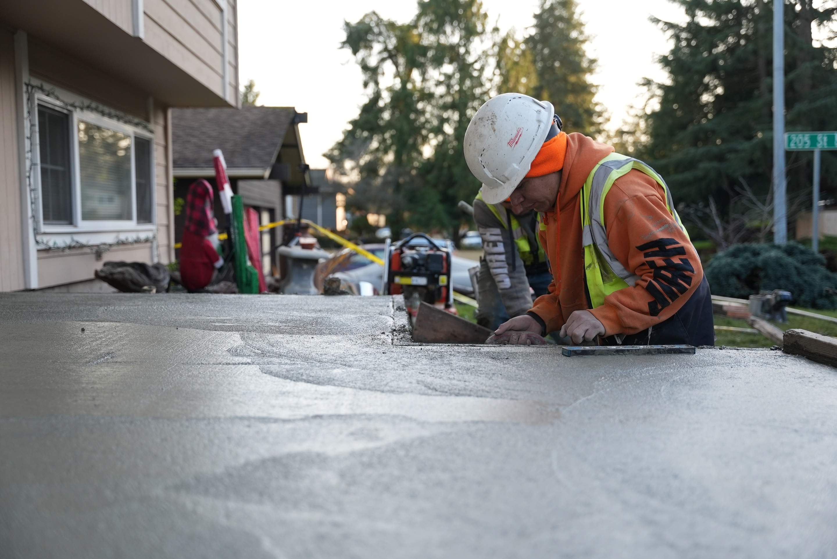 Concrete Front Stair Repair | Bothell  by Jireh Asphalt & Concrete Inc 
