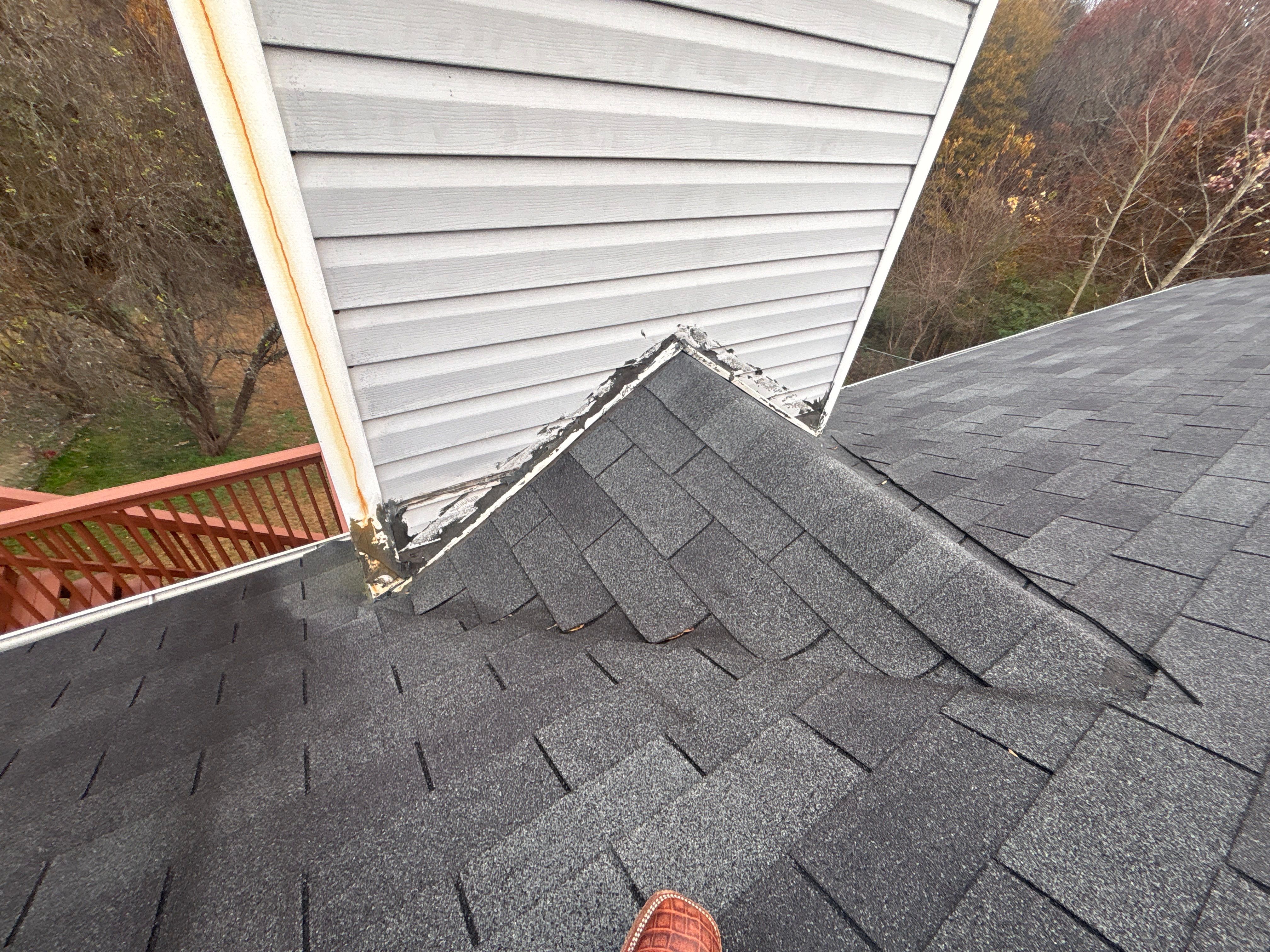 Wrong Installation by Deerfield Roofing LLC