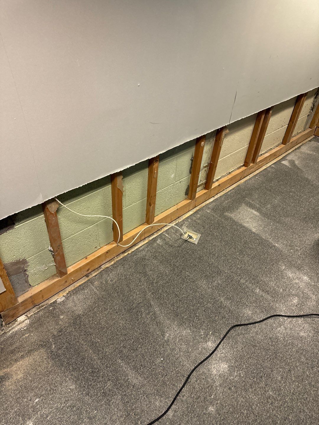 Project in Warren by EzDry Water Mitigation & Property Restoration