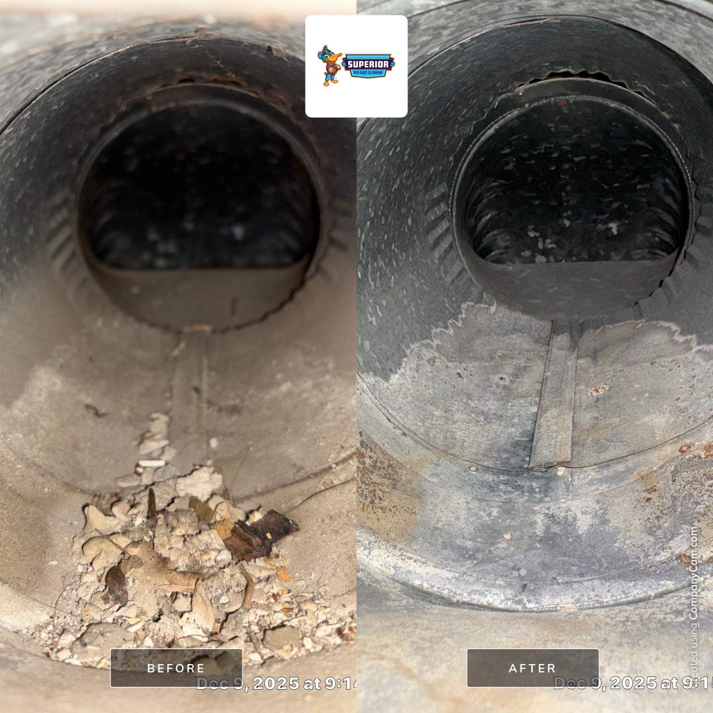 Air Duct Cleaning With a Vacuum Truck in Pittsburgh, PA by Superior Air Duct Cleaning